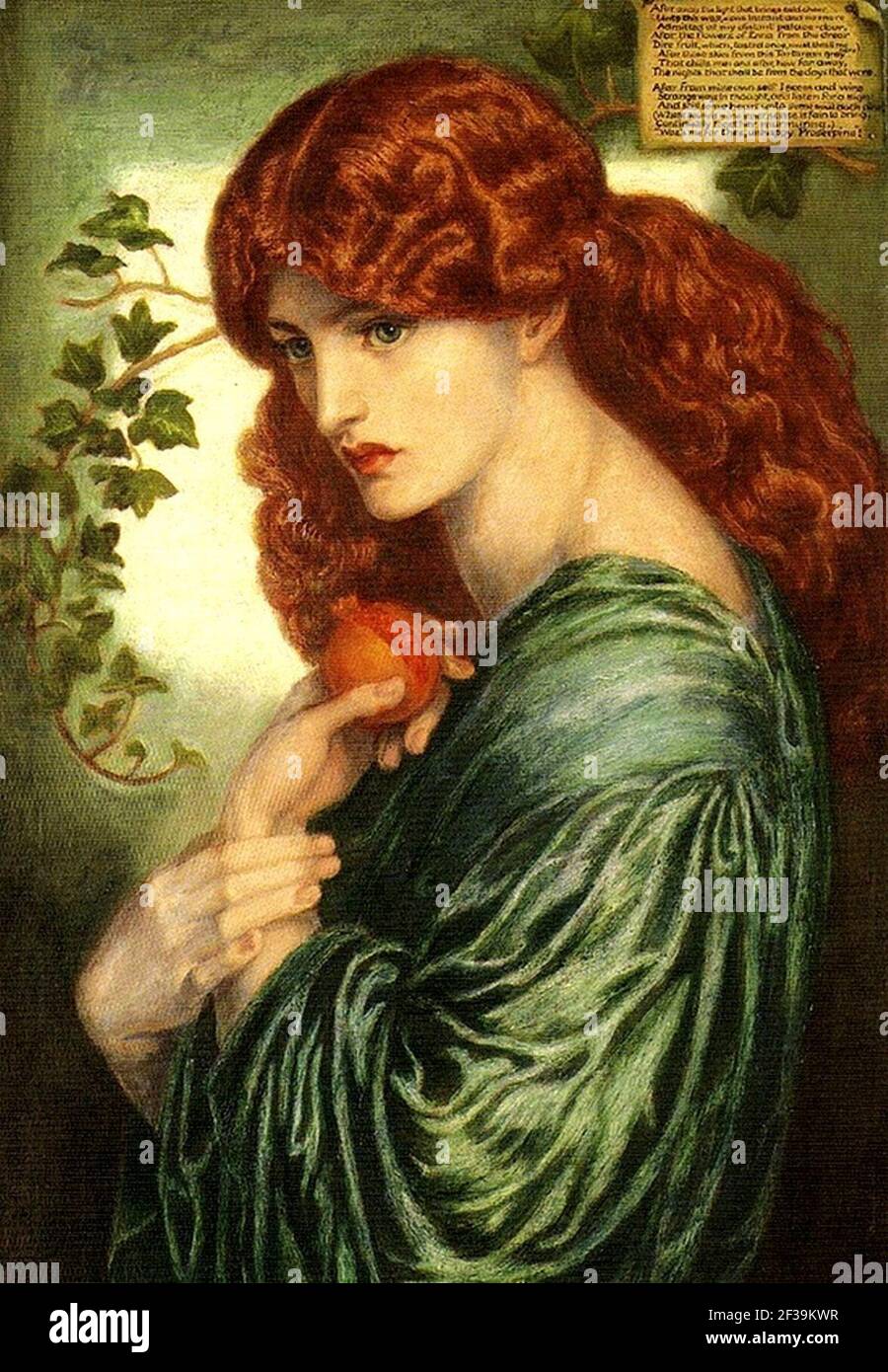 Proserpina by Dante Gabriel Rossetti Stock Photo - Alamy