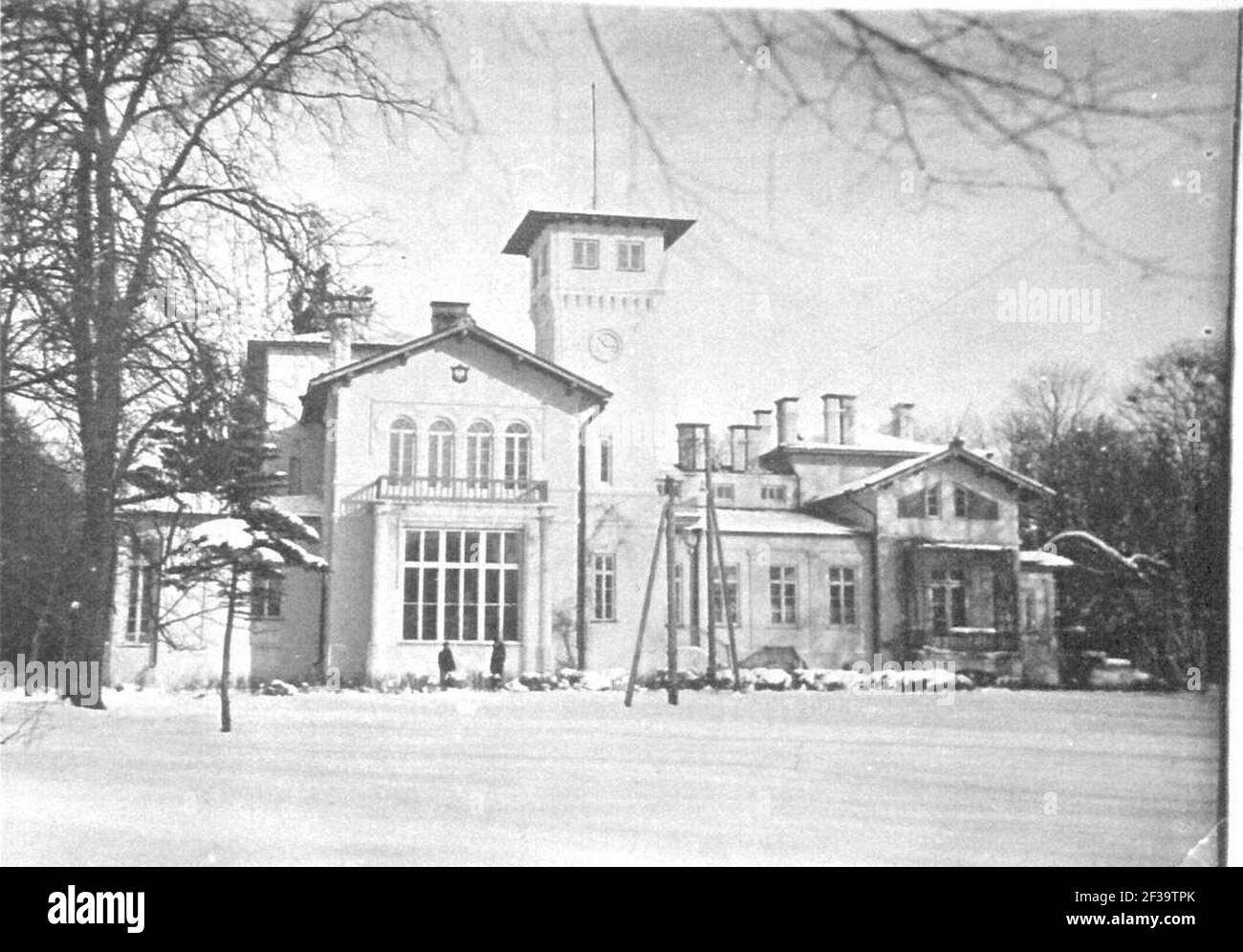 Pružanski pałacyk. Пружанскі палацык (1915-18 Stock Photo - Alamy