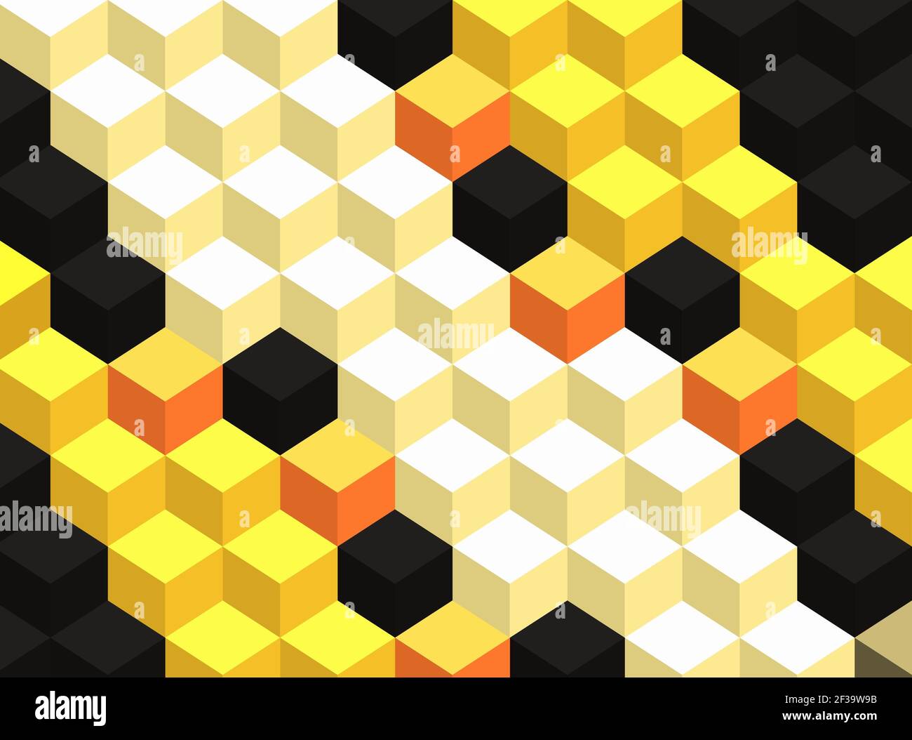Illustration of All Things Yellow Stock Photo - Alamy