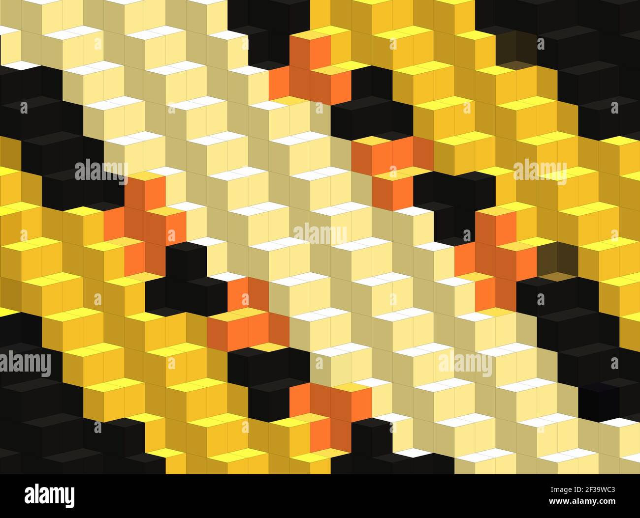 Illustration of All Things Yellow Stock Photo - Alamy