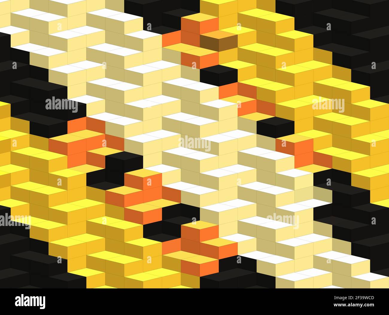 Illustration of All Things Yellow Stock Photo - Alamy