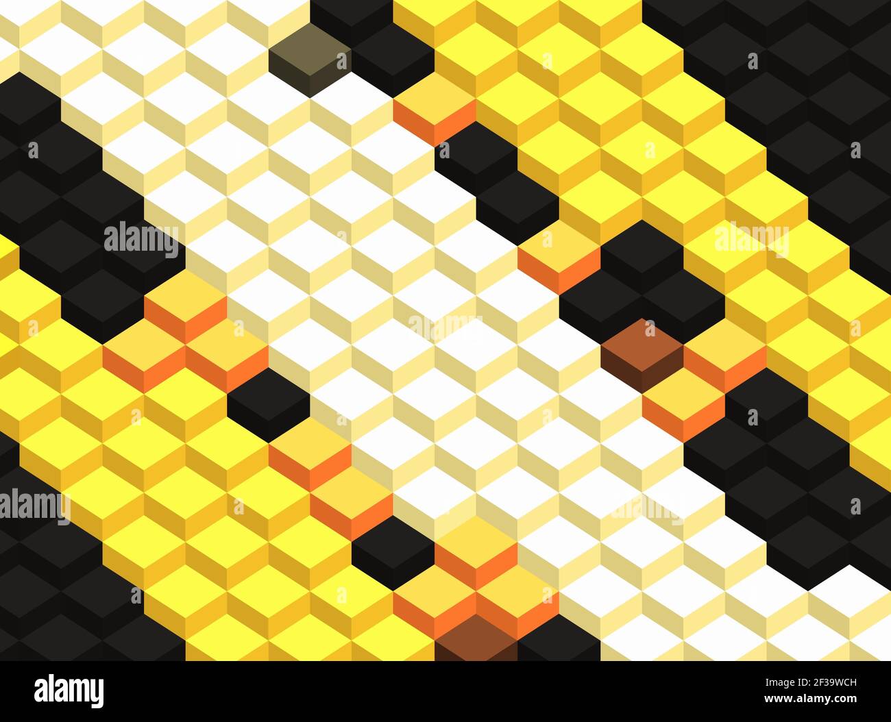 Illustration of All Things Yellow Stock Photo - Alamy