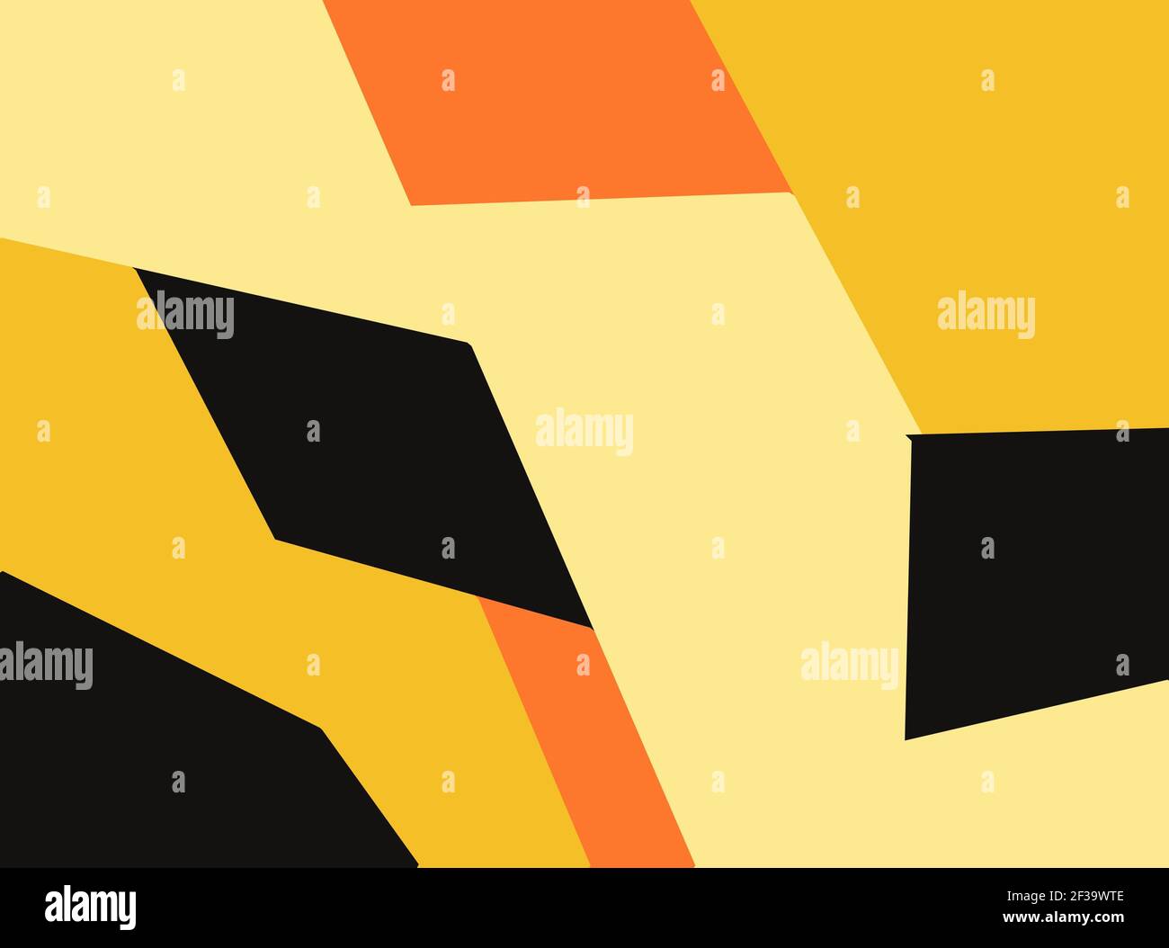 Illustration of All Things Yellow Stock Photo - Alamy