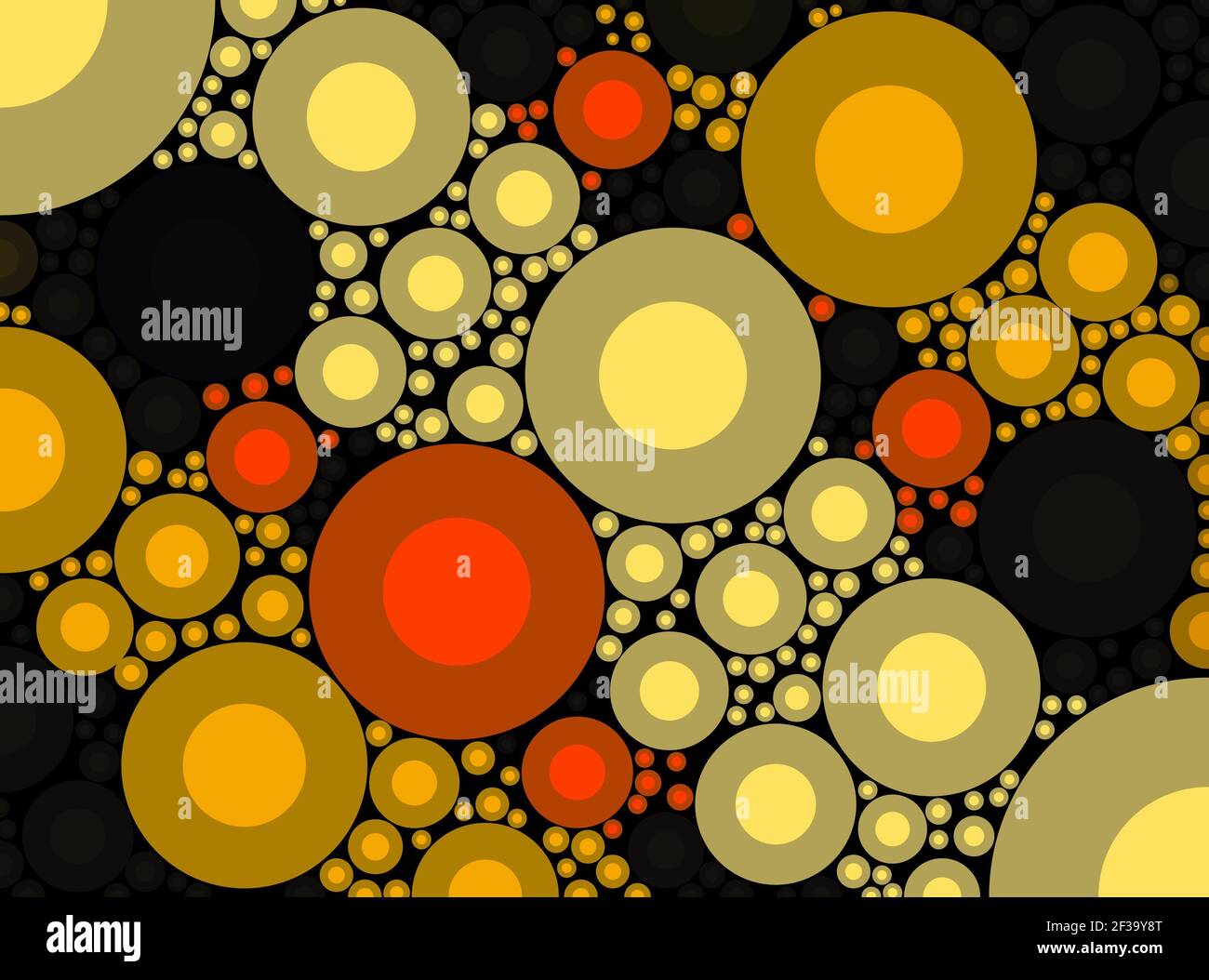 Illustration of All Things Yellow Stock Photo - Alamy