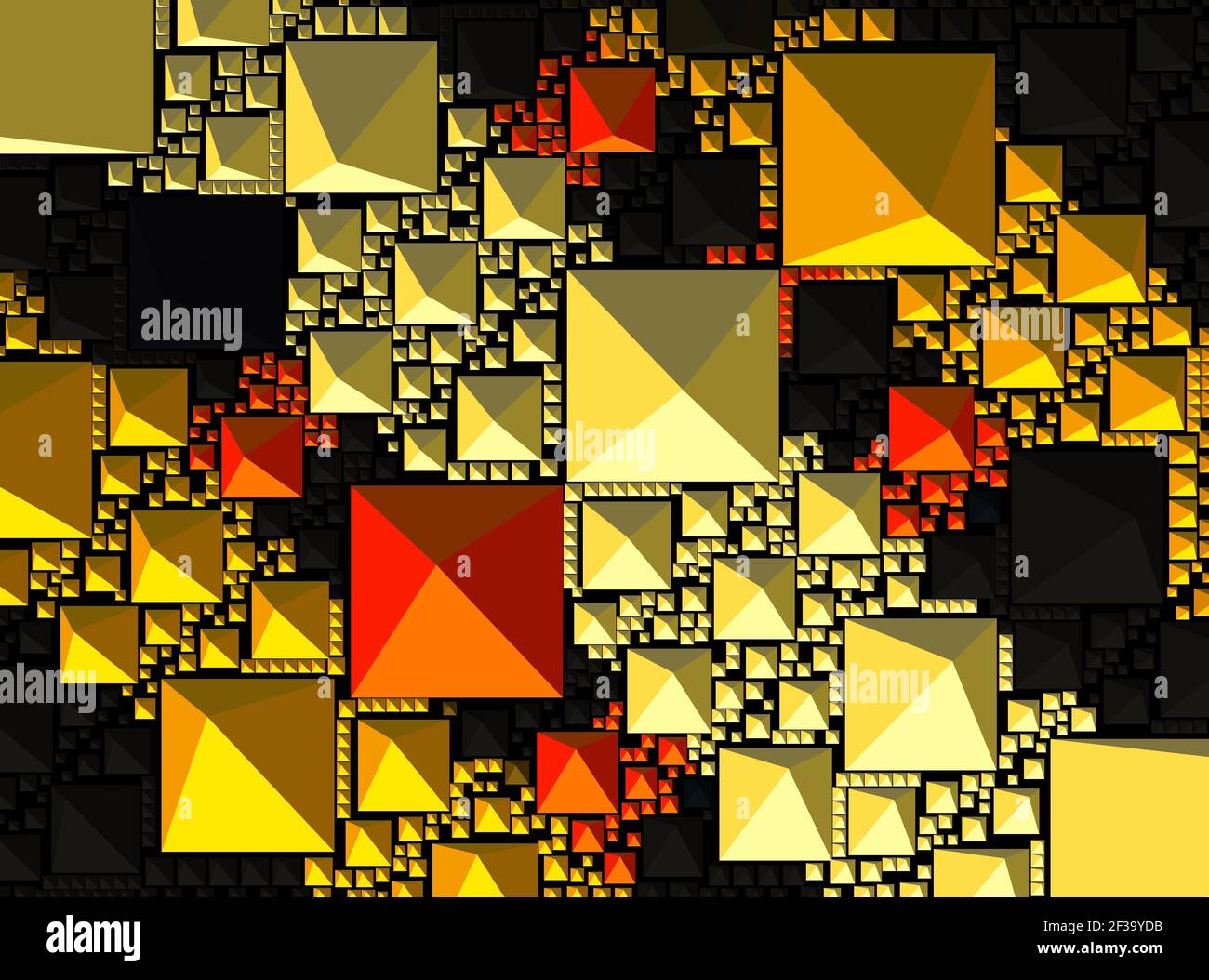 Illustration of All Things Yellow Stock Photo - Alamy
