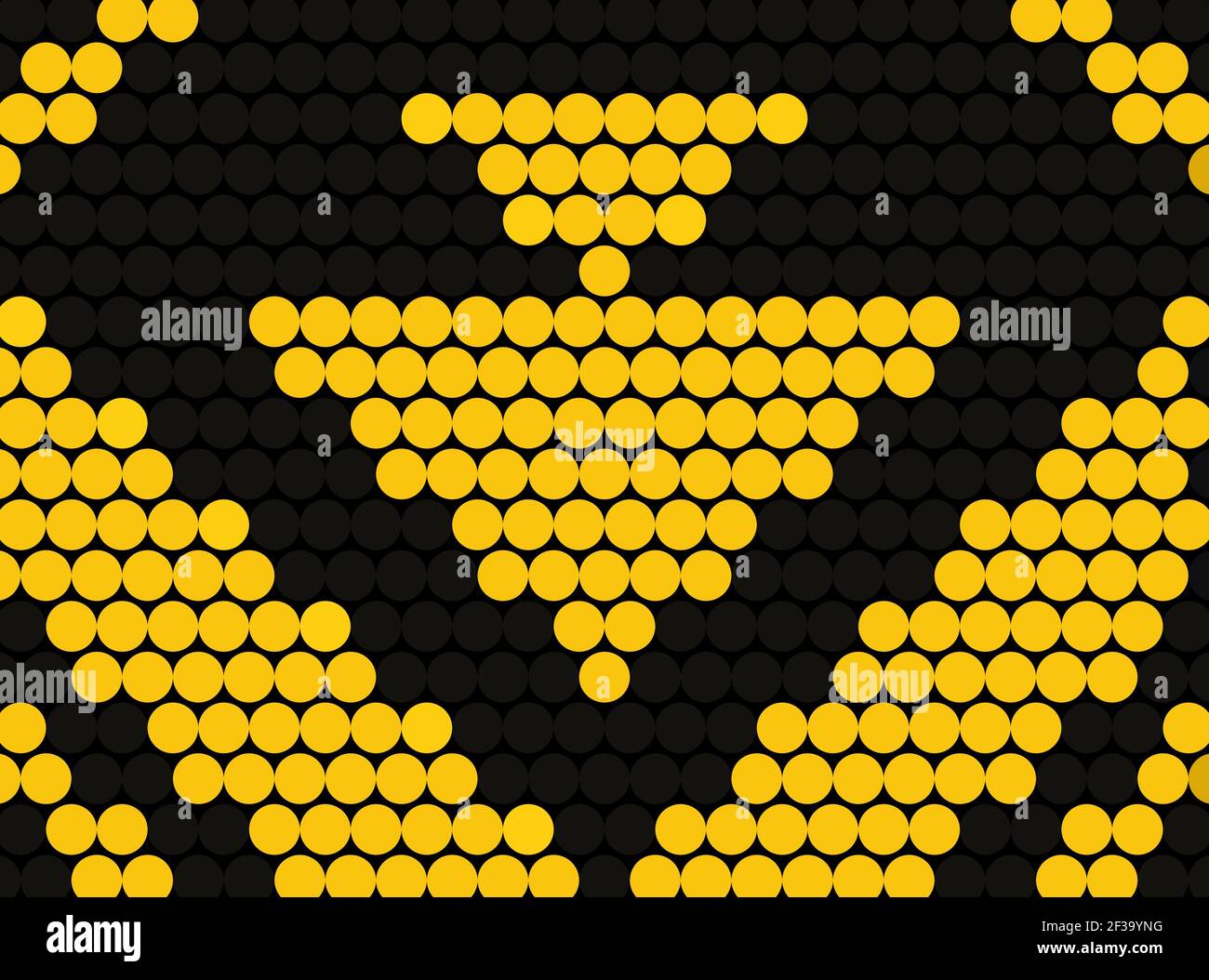 Illustration of All Things Yellow Stock Photo - Alamy
