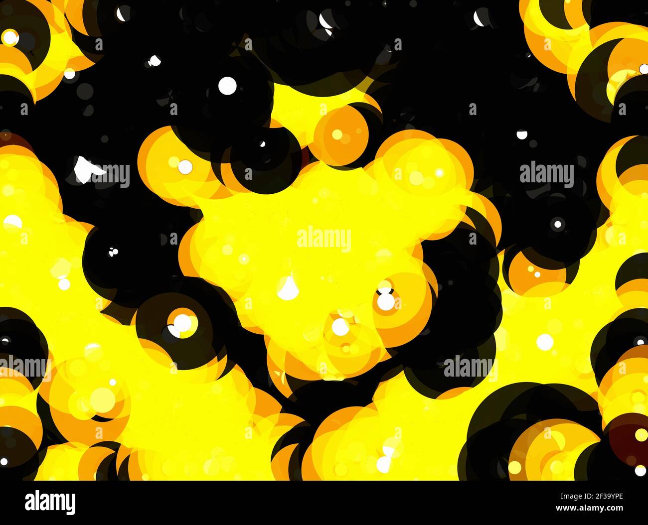 Yellow Things Animation Illustration of All Things Yellow Stock Photo - Alamy