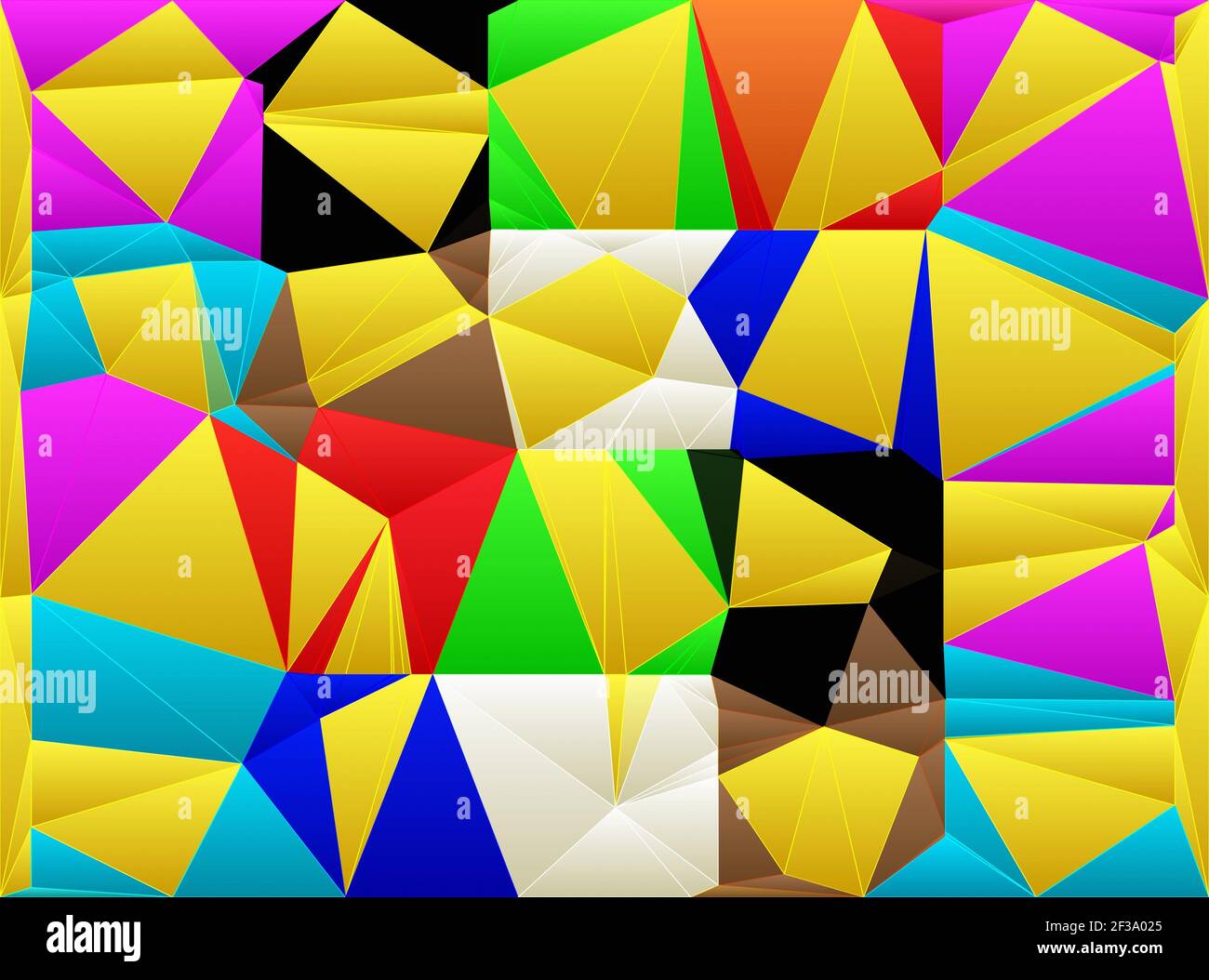 Illustration of All Things Yellow Stock Photo - Alamy