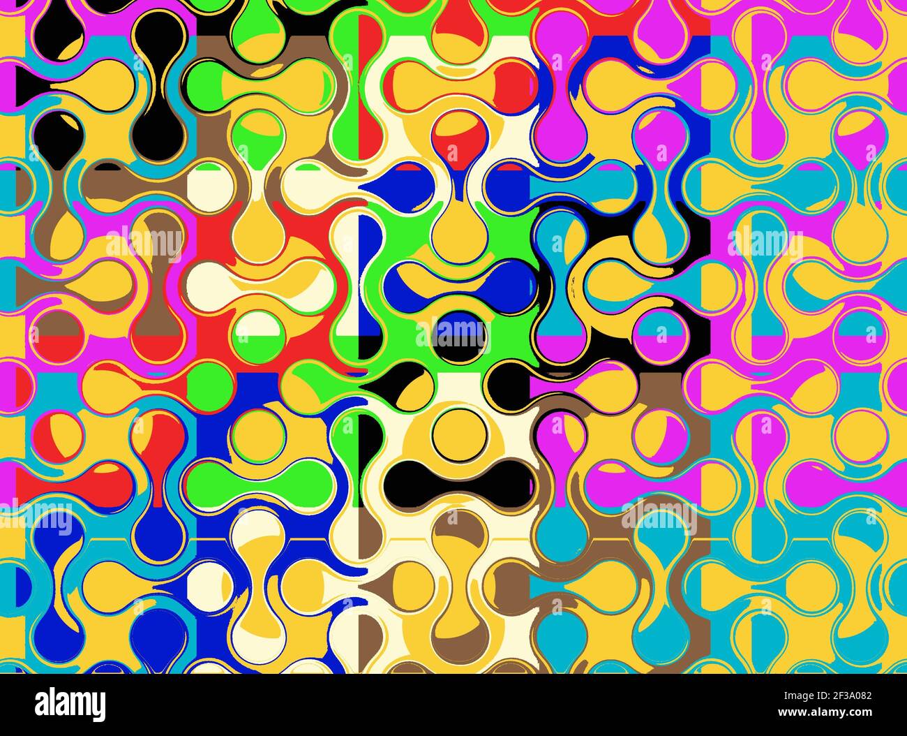 Illustration of All Things Yellow Stock Photo - Alamy