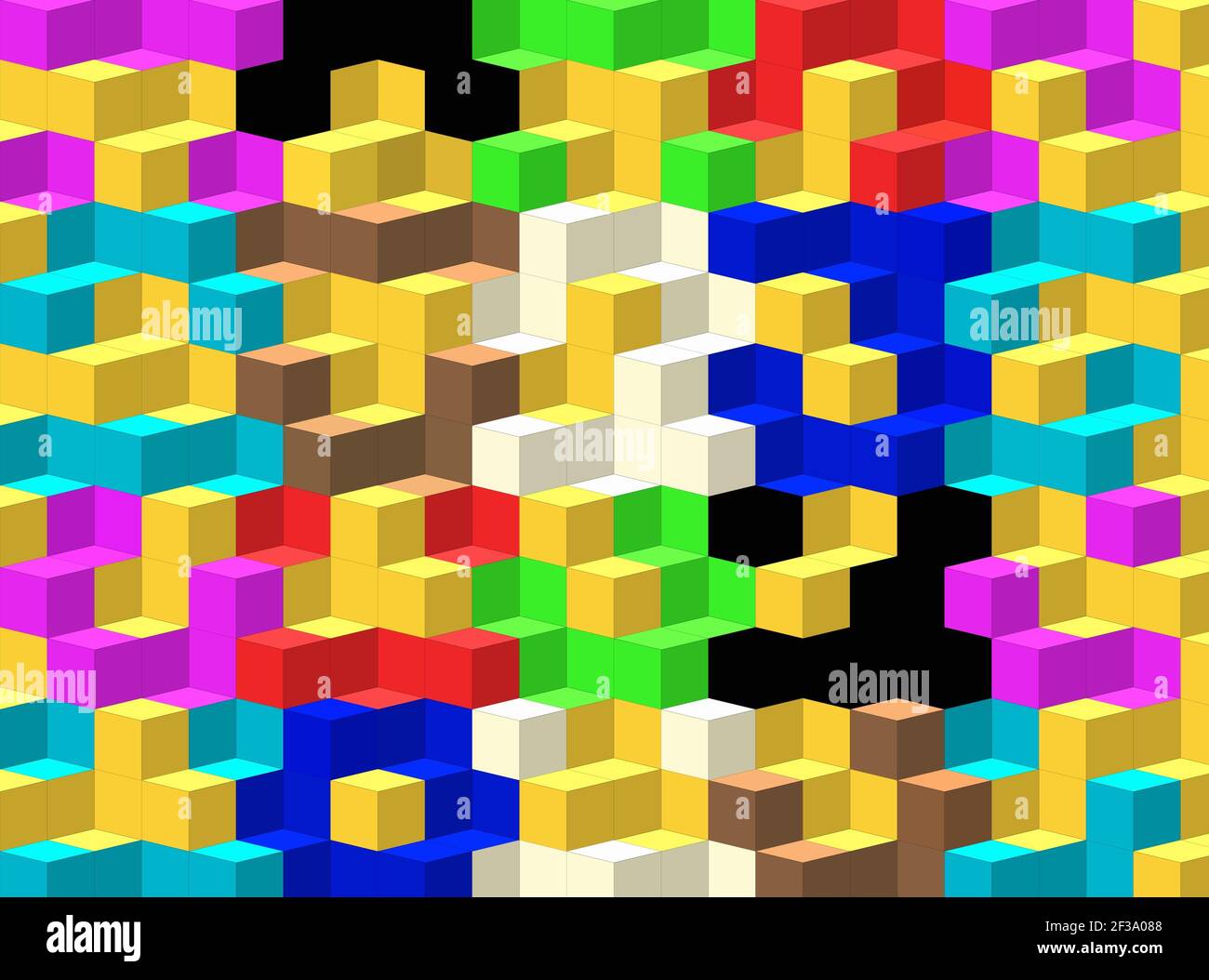 Illustration of All Things Yellow Stock Photo - Alamy