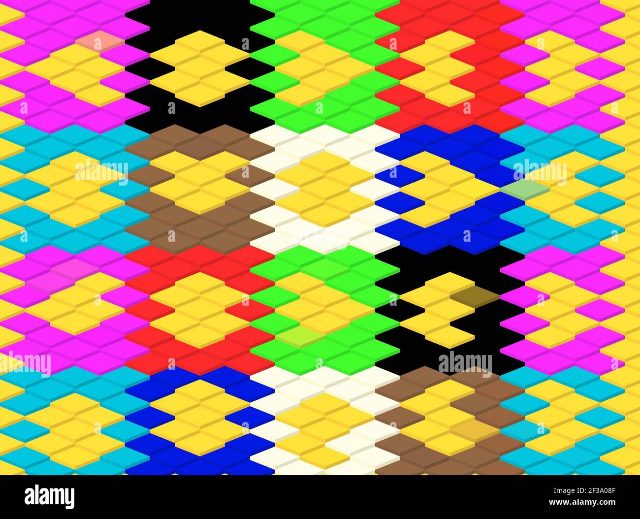 Illustration of All Things Yellow Stock Photo - Alamy