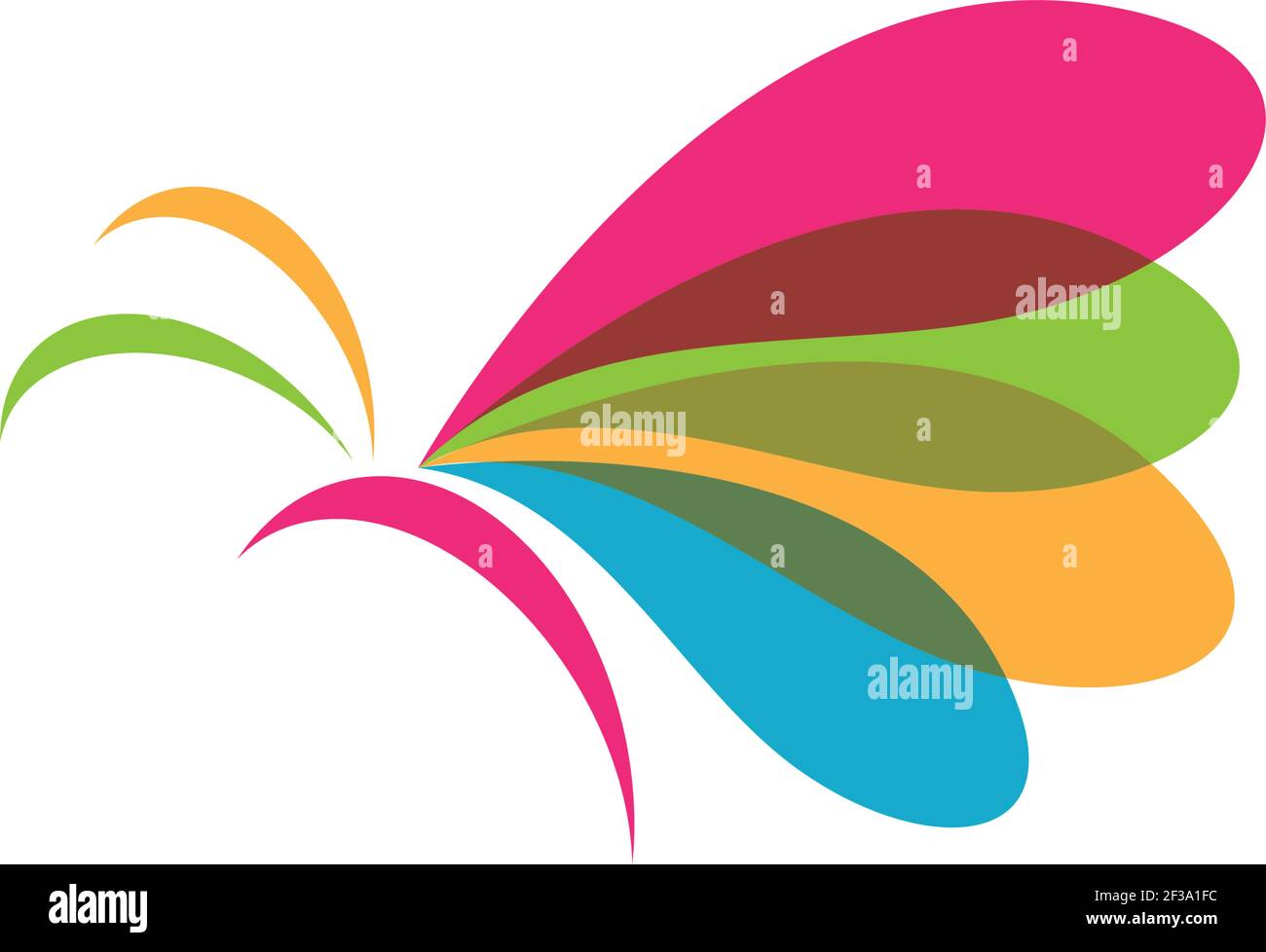 Butterfly logo template vector icon illustration design Stock Vector ...