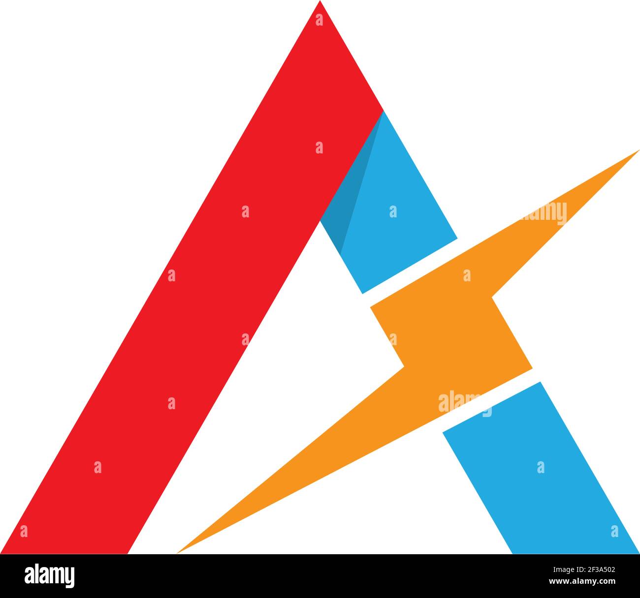 A letter logo vector icon illustration design Stock Vector Image & Art ...