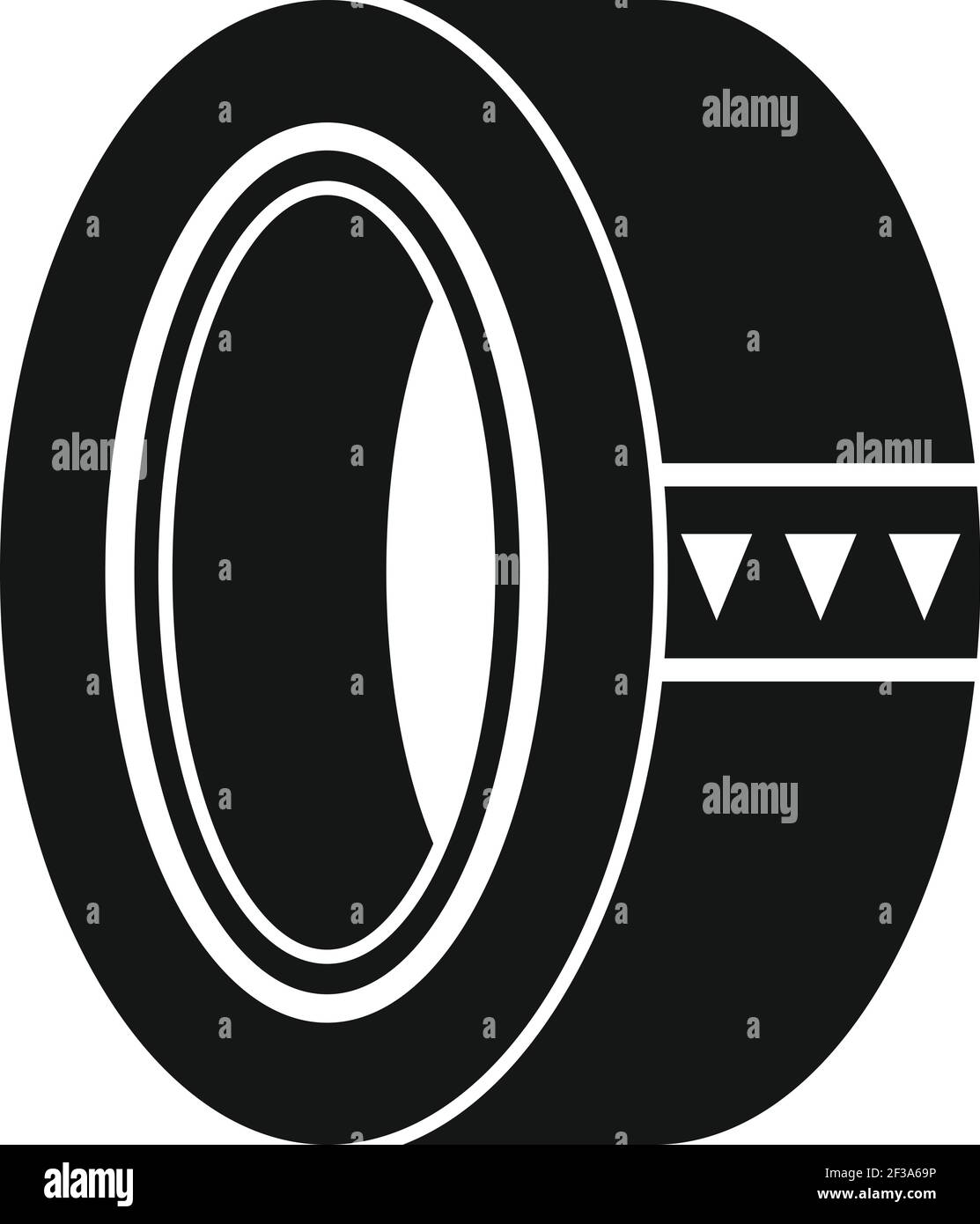 Masking Tape Icon Simple Style Stock Vector Image Art Alamy