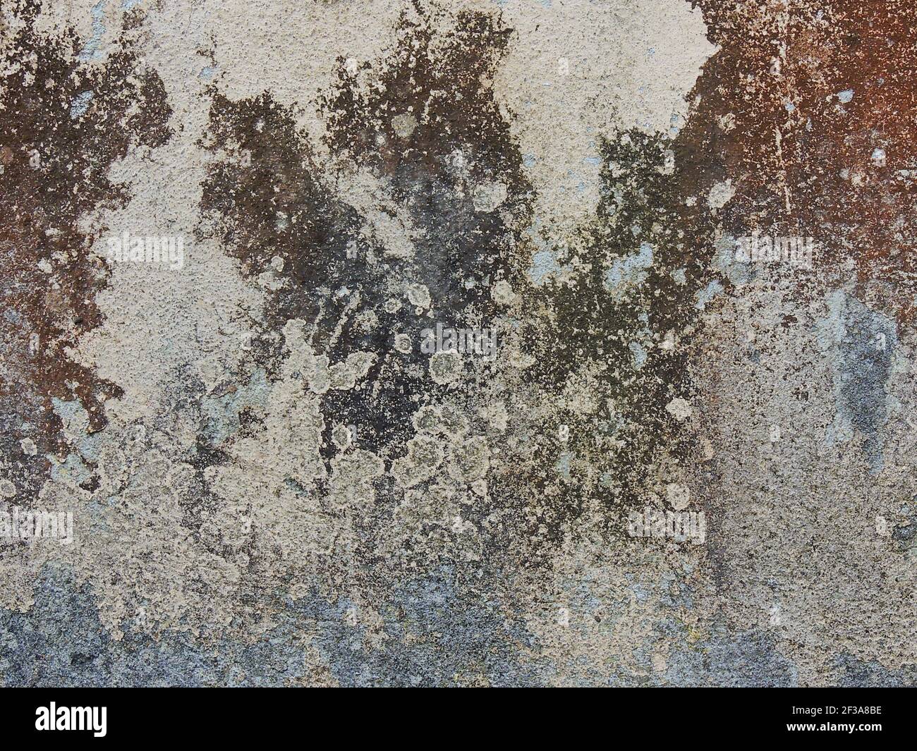 A weathered painted wall texture background Stock Photo