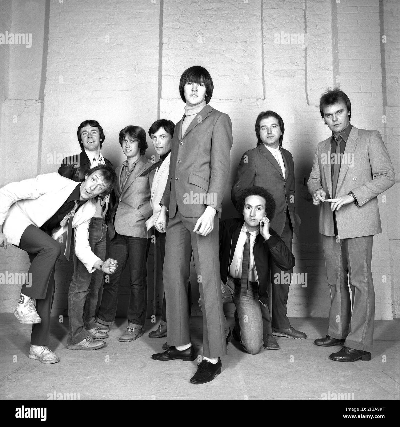 Paul Young and Streetband British Soul band. 1980 Stock Photo Alamy