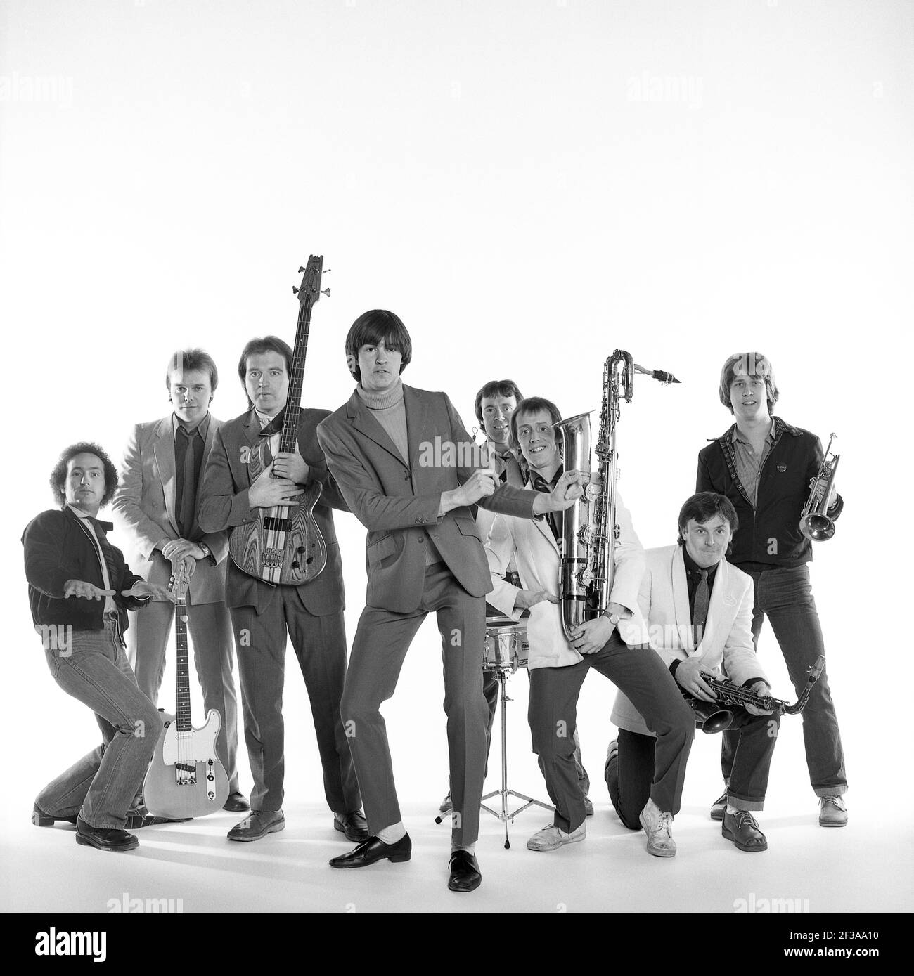 Paul Young and Streetband British Soul band. 1980 Stock Photo Alamy