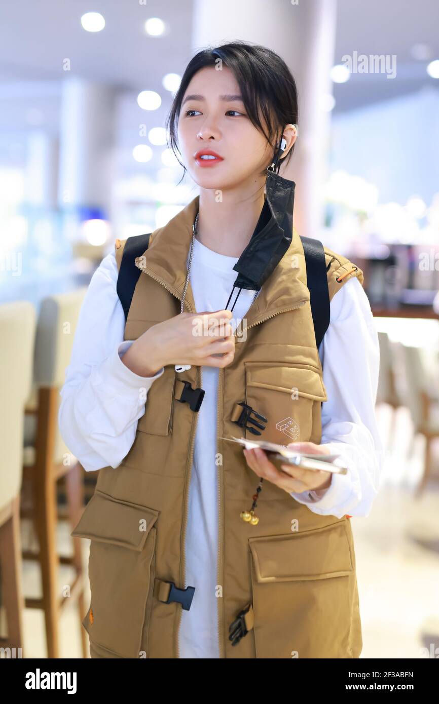 Malaysian influencer and singer Joey Chua shows up at an airport in