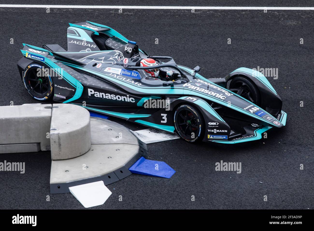 03 PIQUET JR Nelson bra Panasonic Jaguar Racing Team during the 2018 Formula E tests at Valencia Spain from october 16 to 19 Photo Xavi Bonilla DPPI Stock Photo Alamy