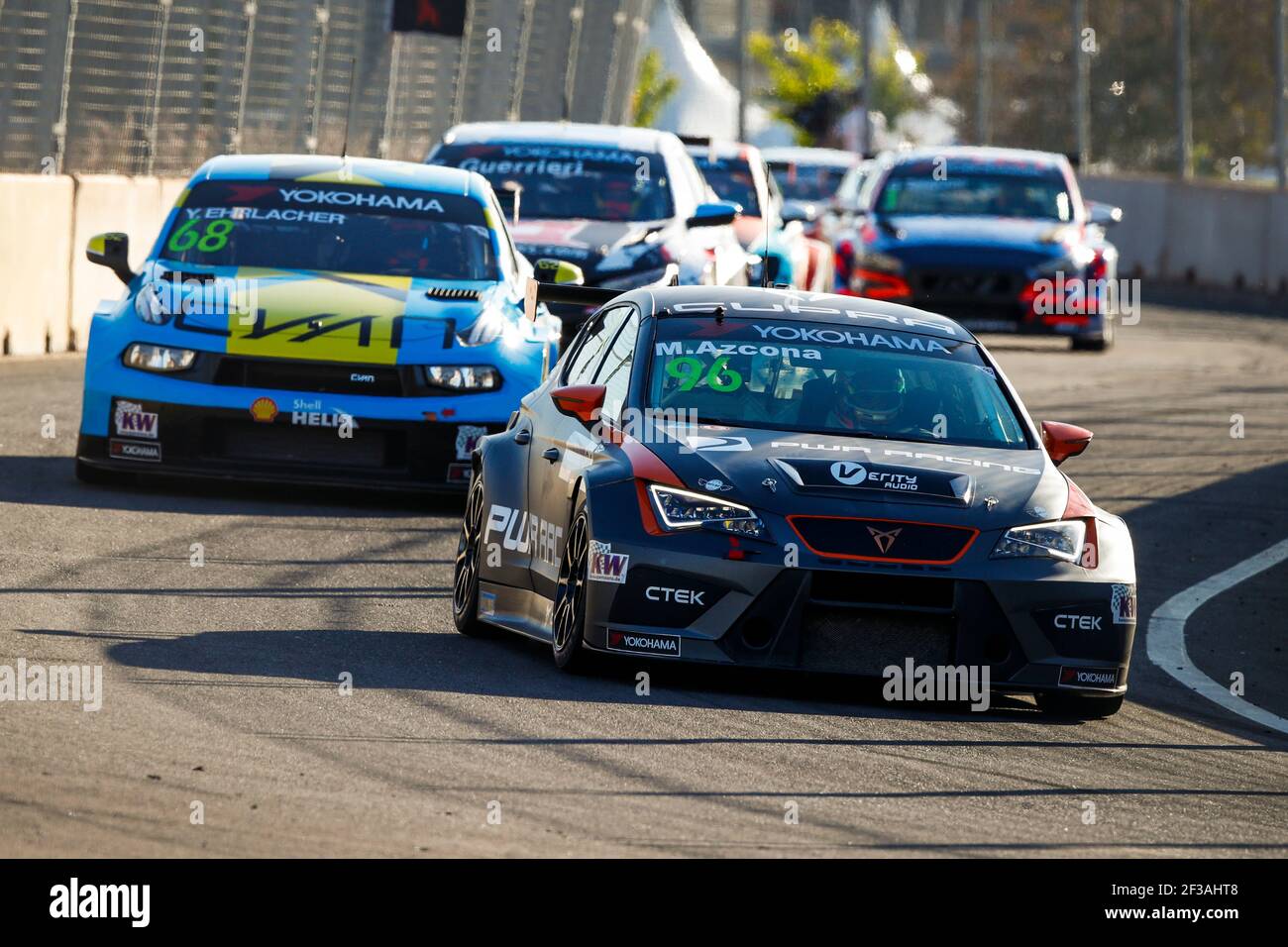96 MIKEL AZCONA, (SPAIN), PWR RACING,CUPRA TCR, action during the 2019 ...