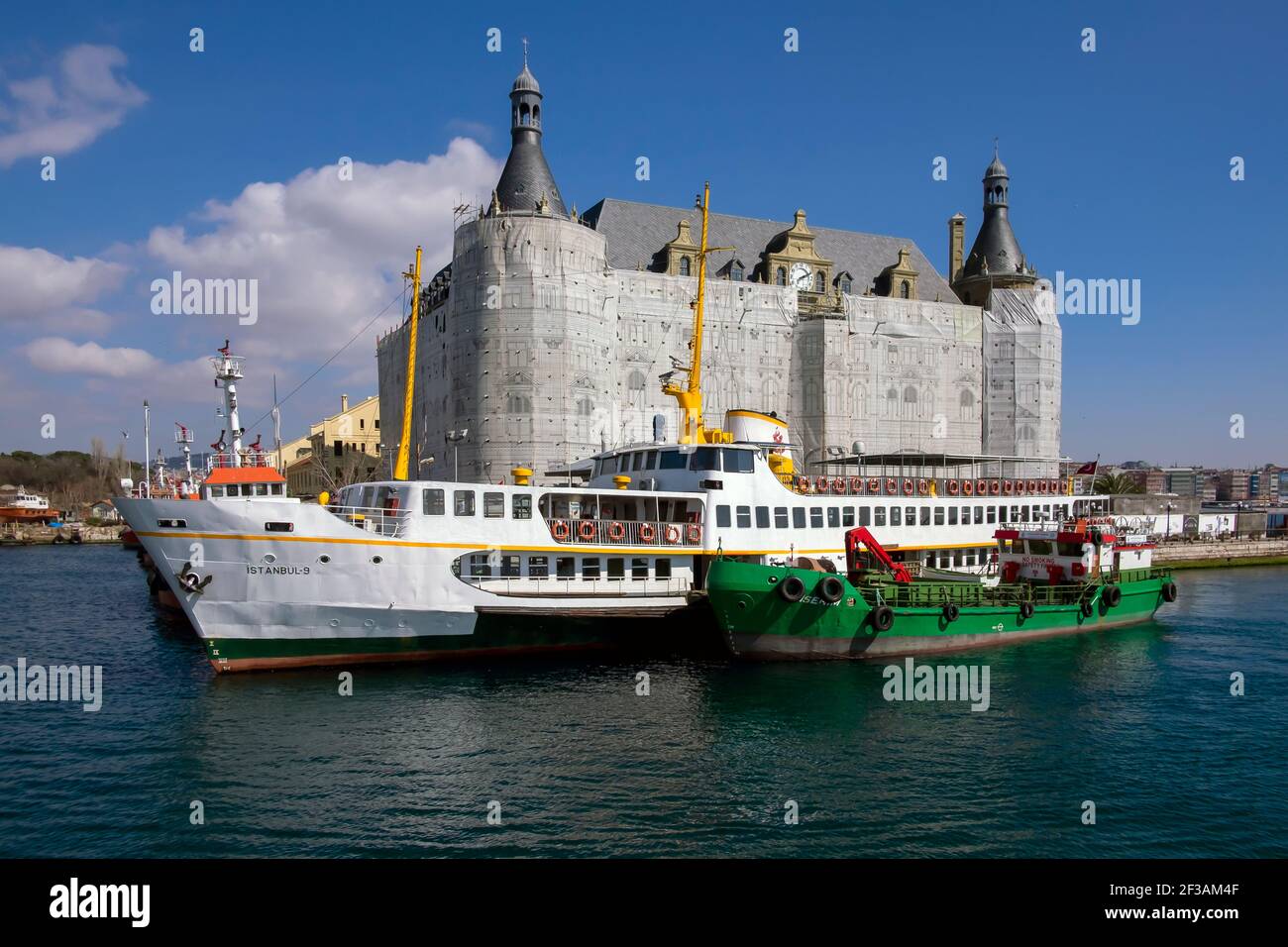 Historical Haydarpasa Train Station, Kadikoy Stock Photo Alamy