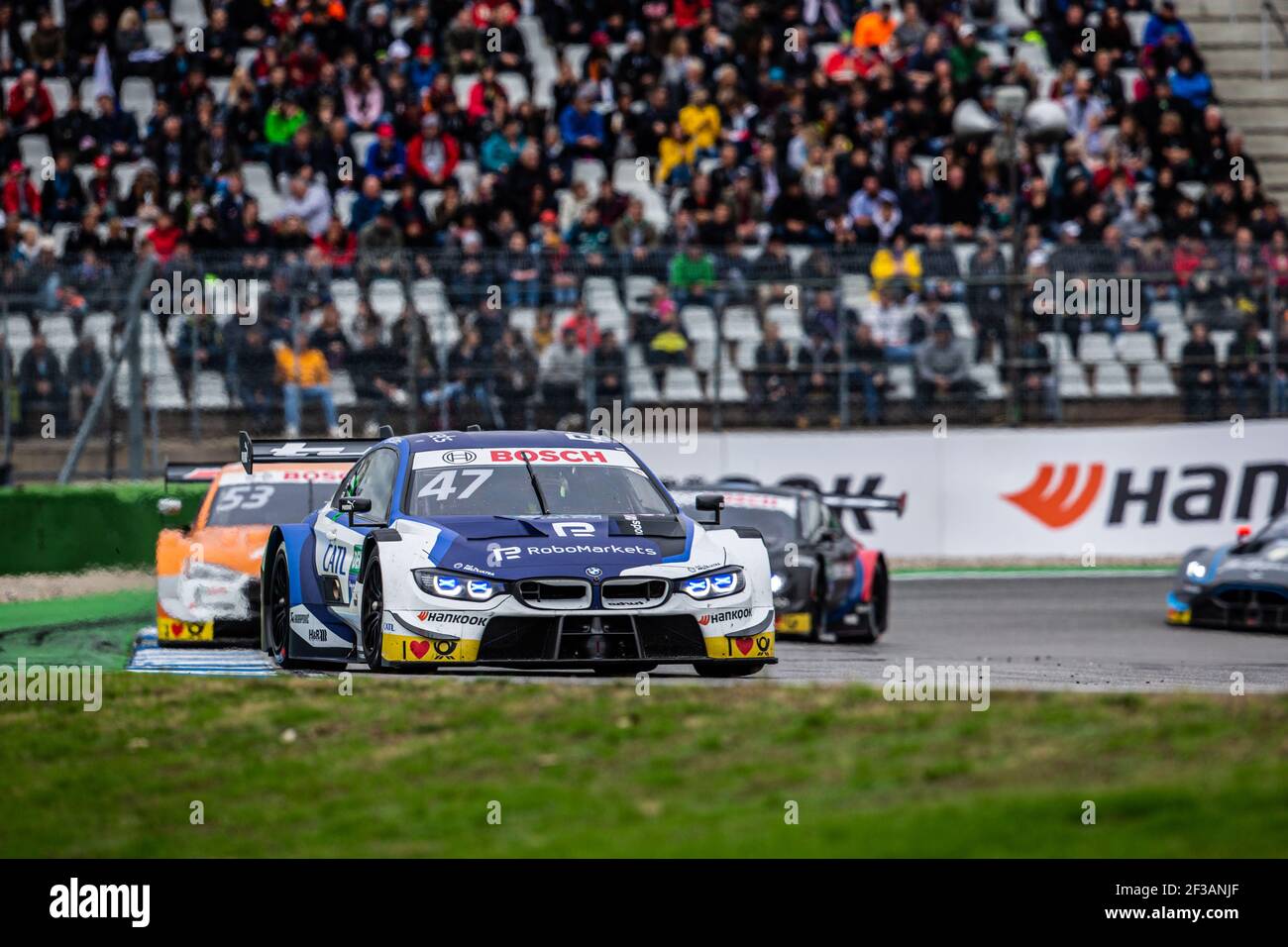 47 ERIKSSON Joel (SWE), BMW Team RBM, CATL BMW M4 DTM, action race 1 during the 2019 DTM at Hockenheim from october 4 to 6, in Germany - Photo Clement Luck / DPPI Stock Photo