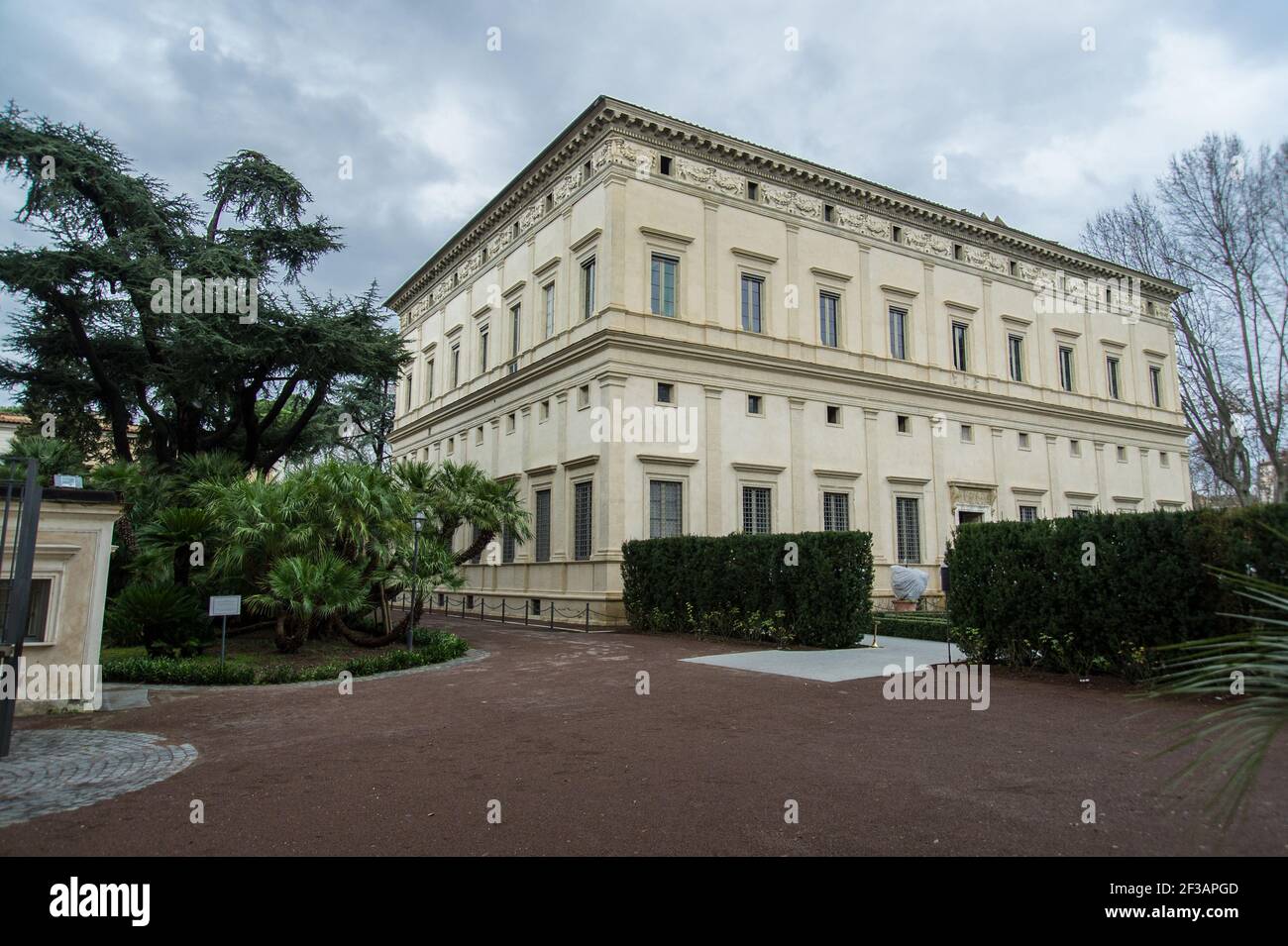 Villa Farnesina, Raffaello Sanzio, painter, Rome, Lazio, Italy, Europe Stock Photo