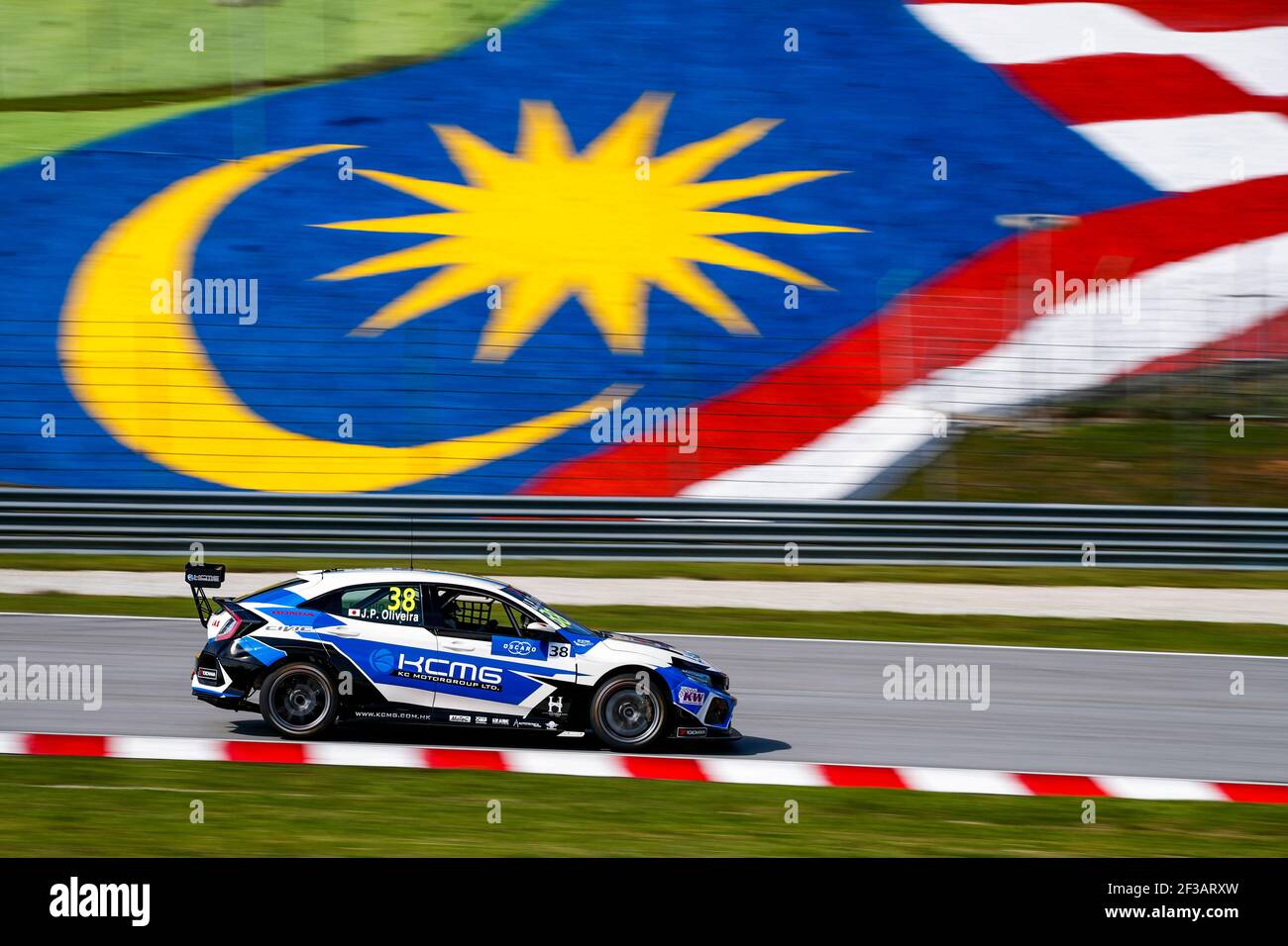 38 Lima De Oliveira Joao Paulo Jap Kc Motorgroup Honda Civic Fk7 Tcr Action During The 19 Fia Wtcr World Touring Car Cup Of Malaysia At Sepang From December 13 To 15