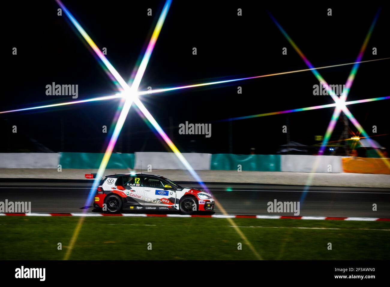 12 HUFF Rob, (GRB), SLR VW Motorsport, Volkswagen Golf Gti TCR, action ...