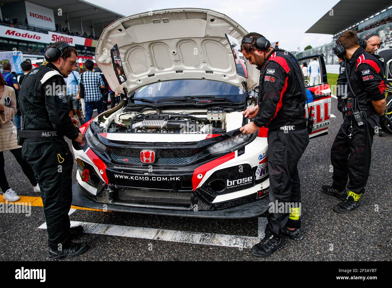 09 Tassi Attila Hun Kcmg Honda Civic Type R Tcr 50 Coronel Tom Nld Comtoyou Racing Cupra Tcr Action During The 19 Fia Wtcr World Touring Car Cup Of Japan At Suzuka
