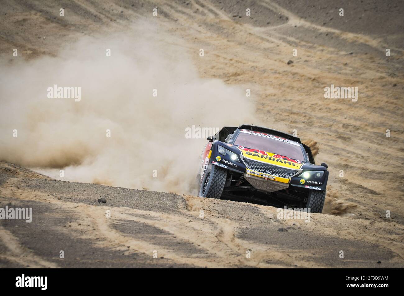 Miniature Peugeot 3008 DKR Dakar 2019 - Starterre - Échelle 1:43 - Sébastien Loeb