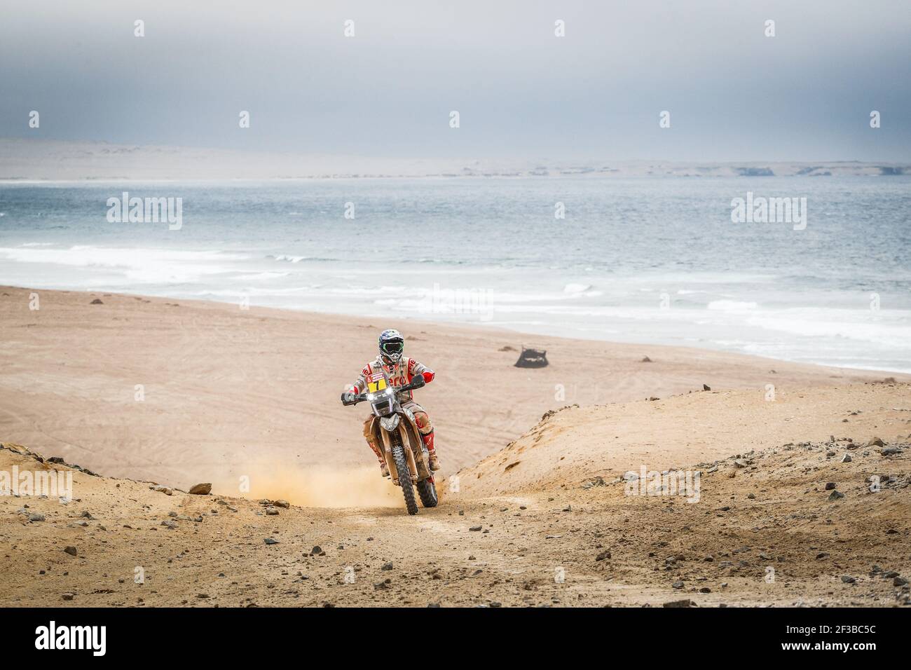 07 MENA Oriol (spa), Hero, Hero Motorsports Team Rally, Moto, action during the Dakar 2019