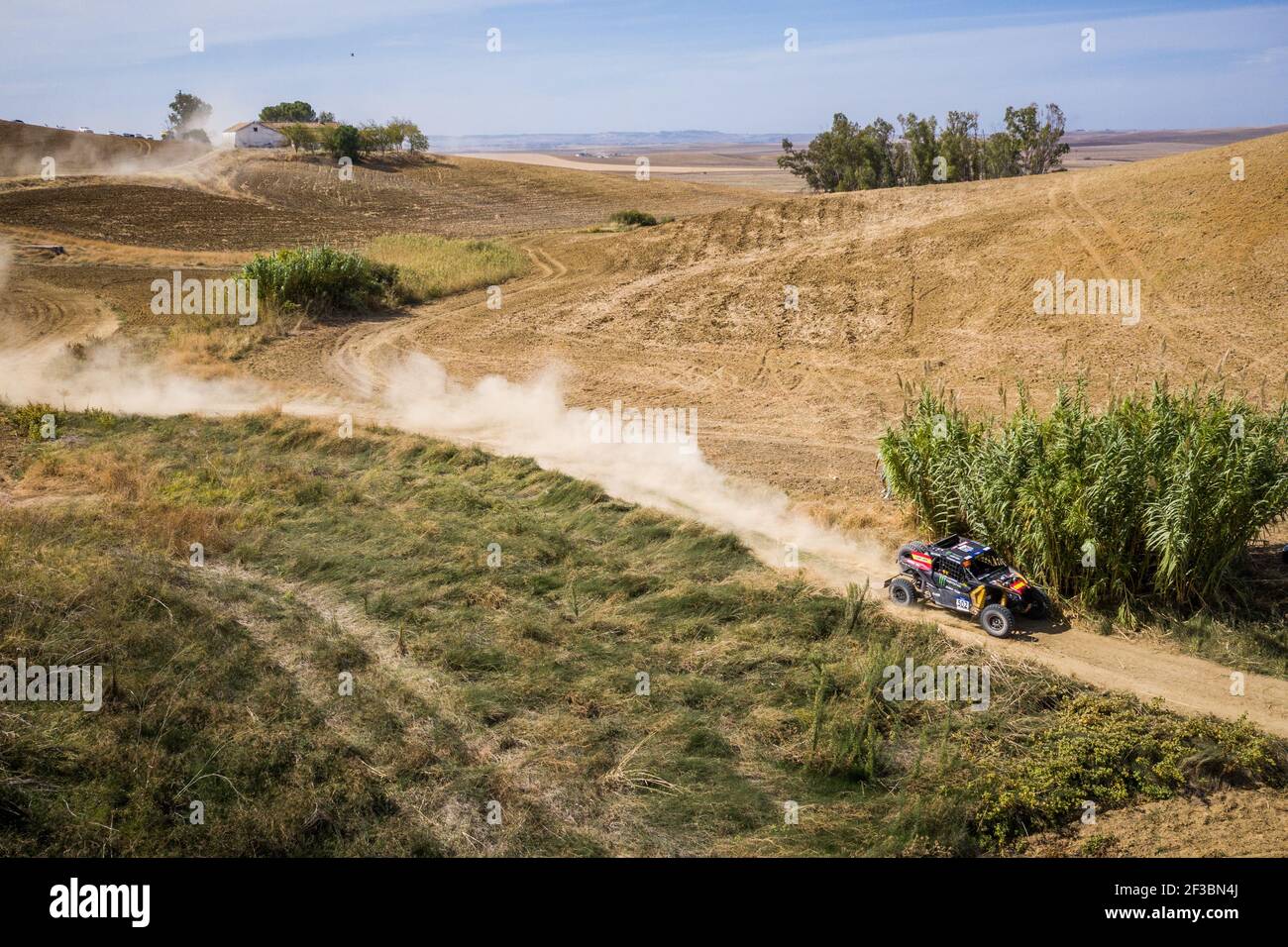 502 Farres Guell Gerard (esp), Monleon Hernandez Armand (esp), Monster Energy Can-Am, Can-Am, action during the 2020 Andalucia Rally, from October 6 to 10, 2020 around Villamartin, Spain - Photo Frederic Le Floc'h / DPPI Stock Photo
