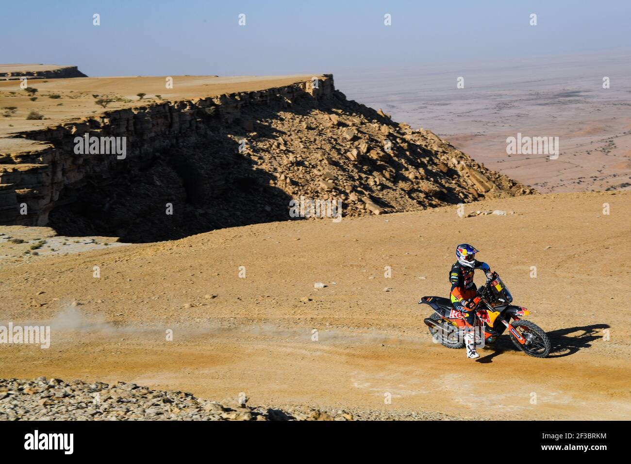 02 Walkner Matthias (aut), KTM, Red Bull KTM Factory Team, Moto, Bike, action during Stage 9 of the Dakar 2020 between Wadi Al-Dawasir and Haradh, 891 km - SS 415 km, in Saudi Arabia, on January 14, 2020 - Photo Eric Vargiolu / DPPI Stock Photo