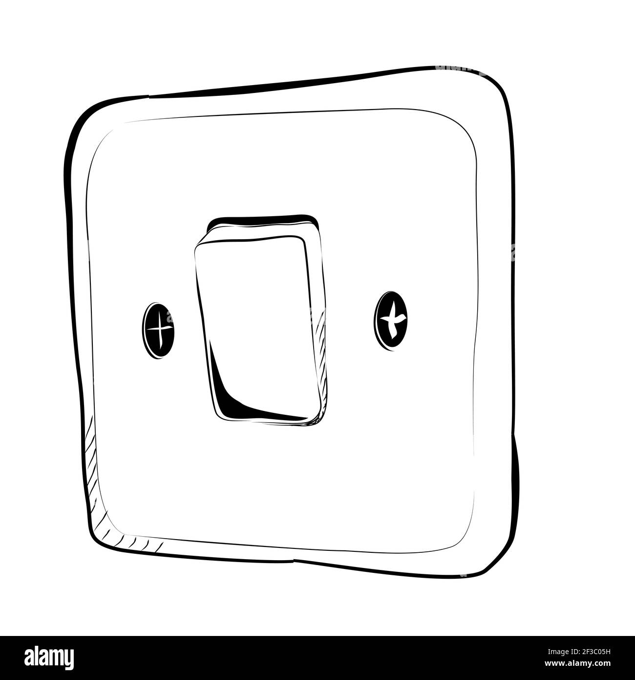 500+ On Off Switch Drawing Illustrations, Royalty-Free Vector Graphics &  Clip Art - iStock