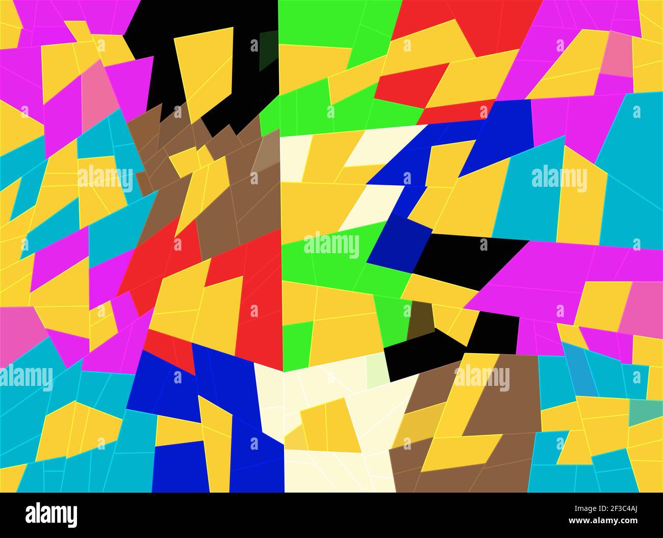 Illustration of All Things Yellow Stock Photo - Alamy