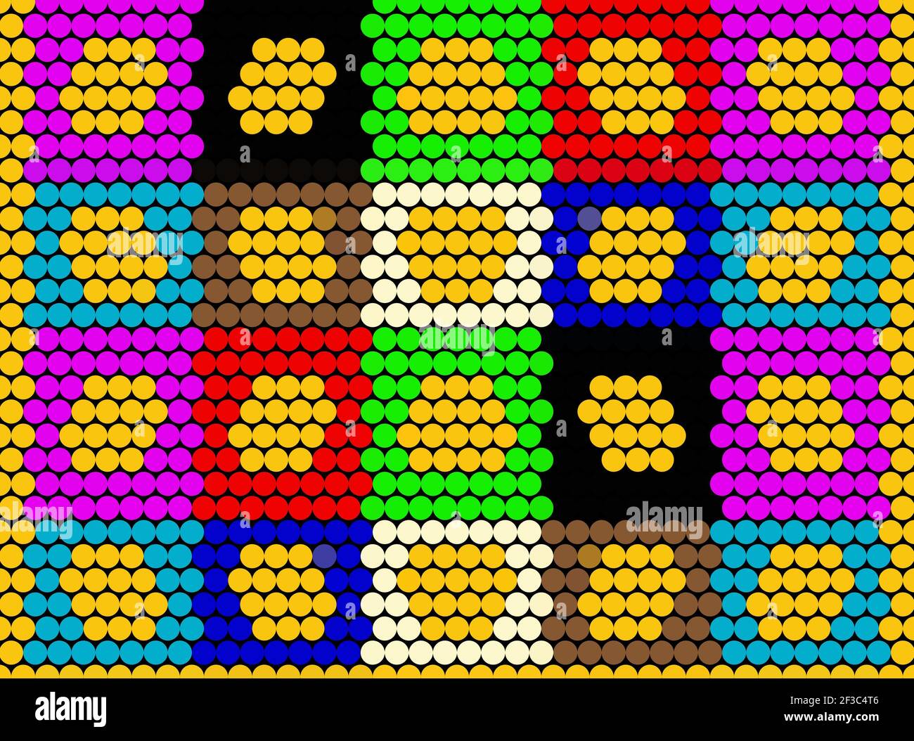 Illustration of All Things Yellow Stock Photo - Alamy