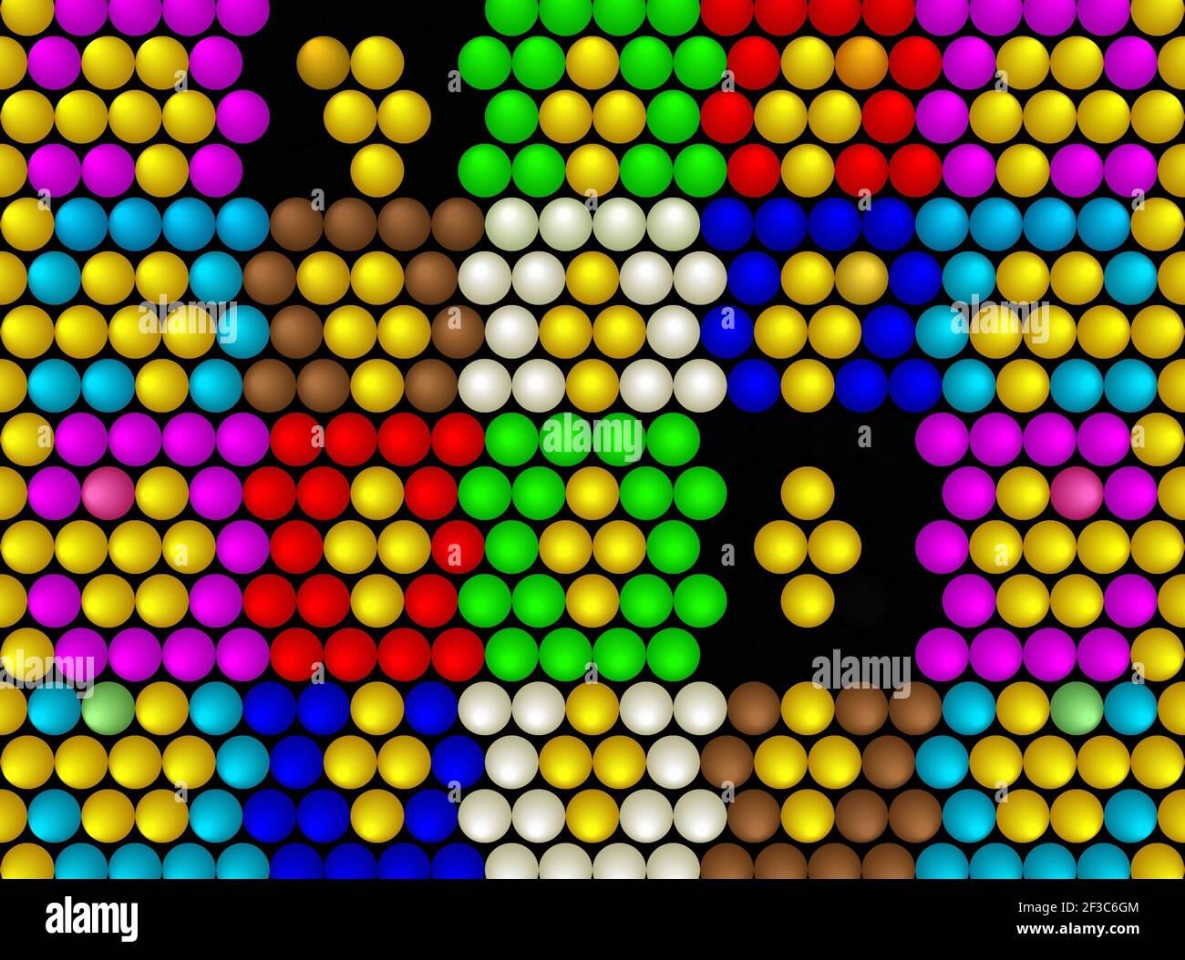 Illustration of All Things Yellow Stock Photo - Alamy