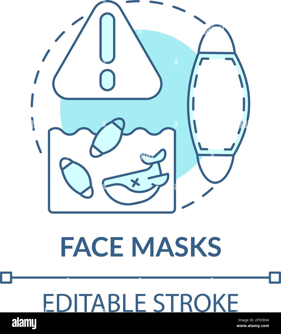 Face masks concept icon Stock Vector Image & Art Alamy