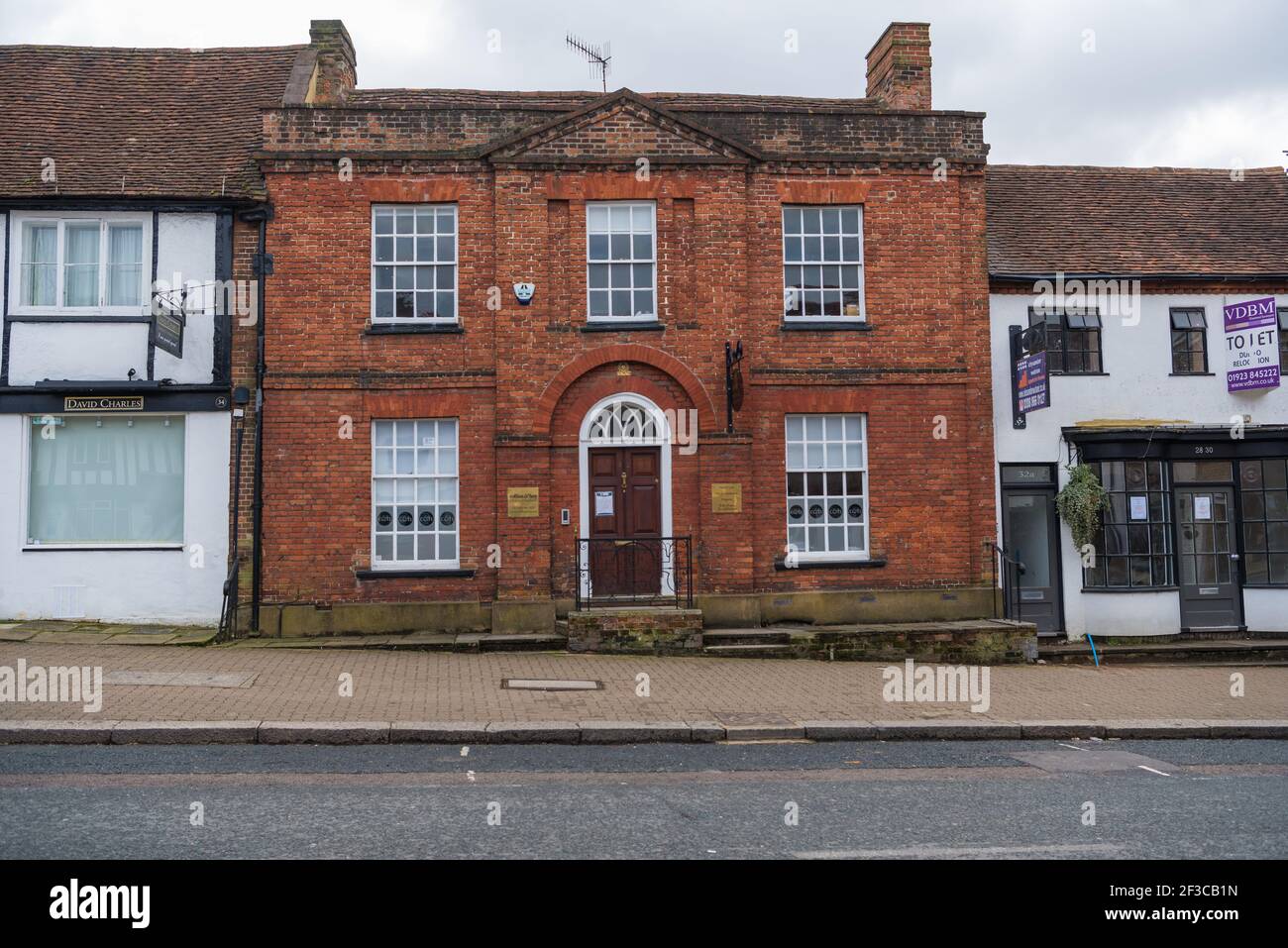 Wakefield House, a red brick building built in 1773 and home