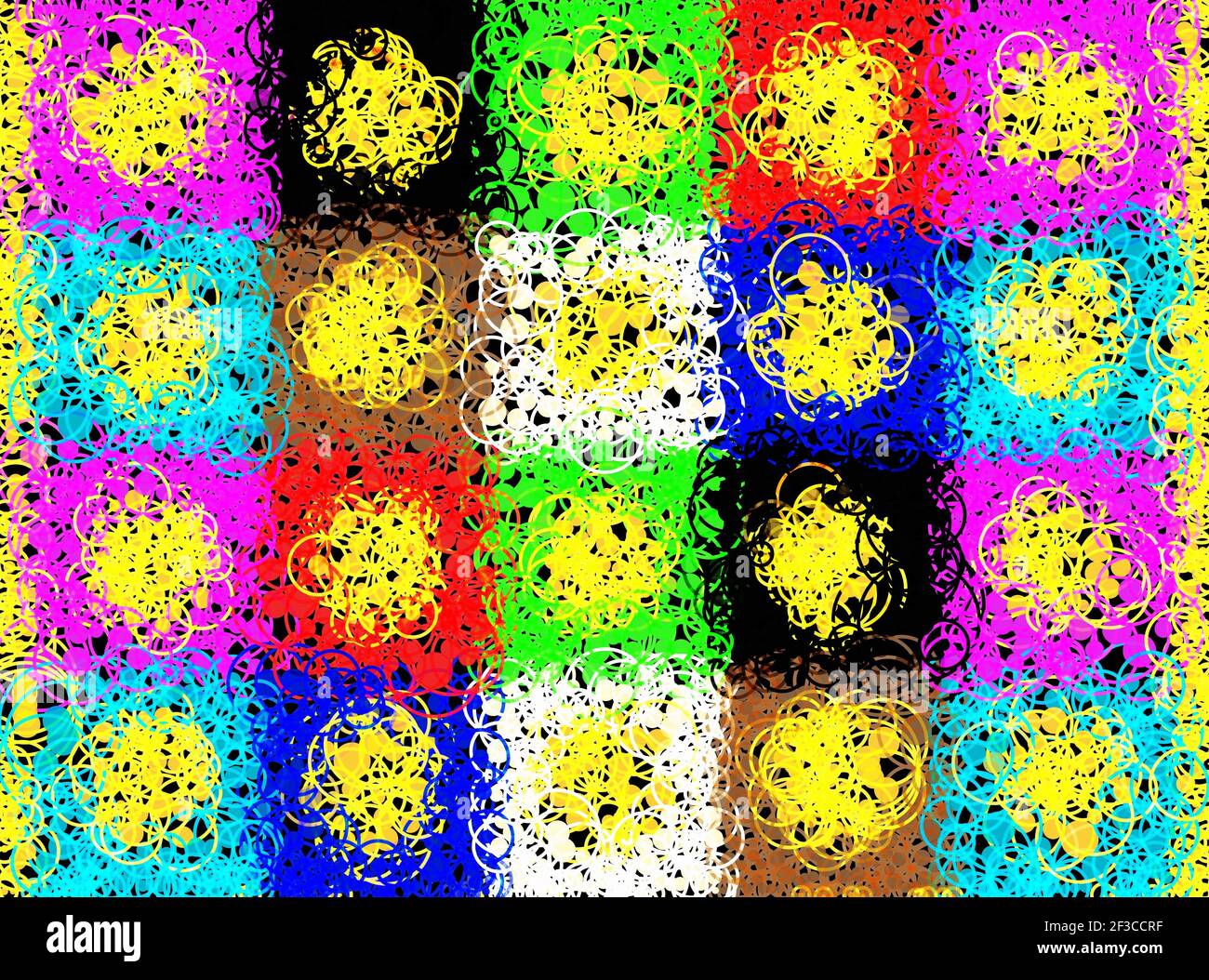 Illustration of All Things Yellow Stock Photo - Alamy