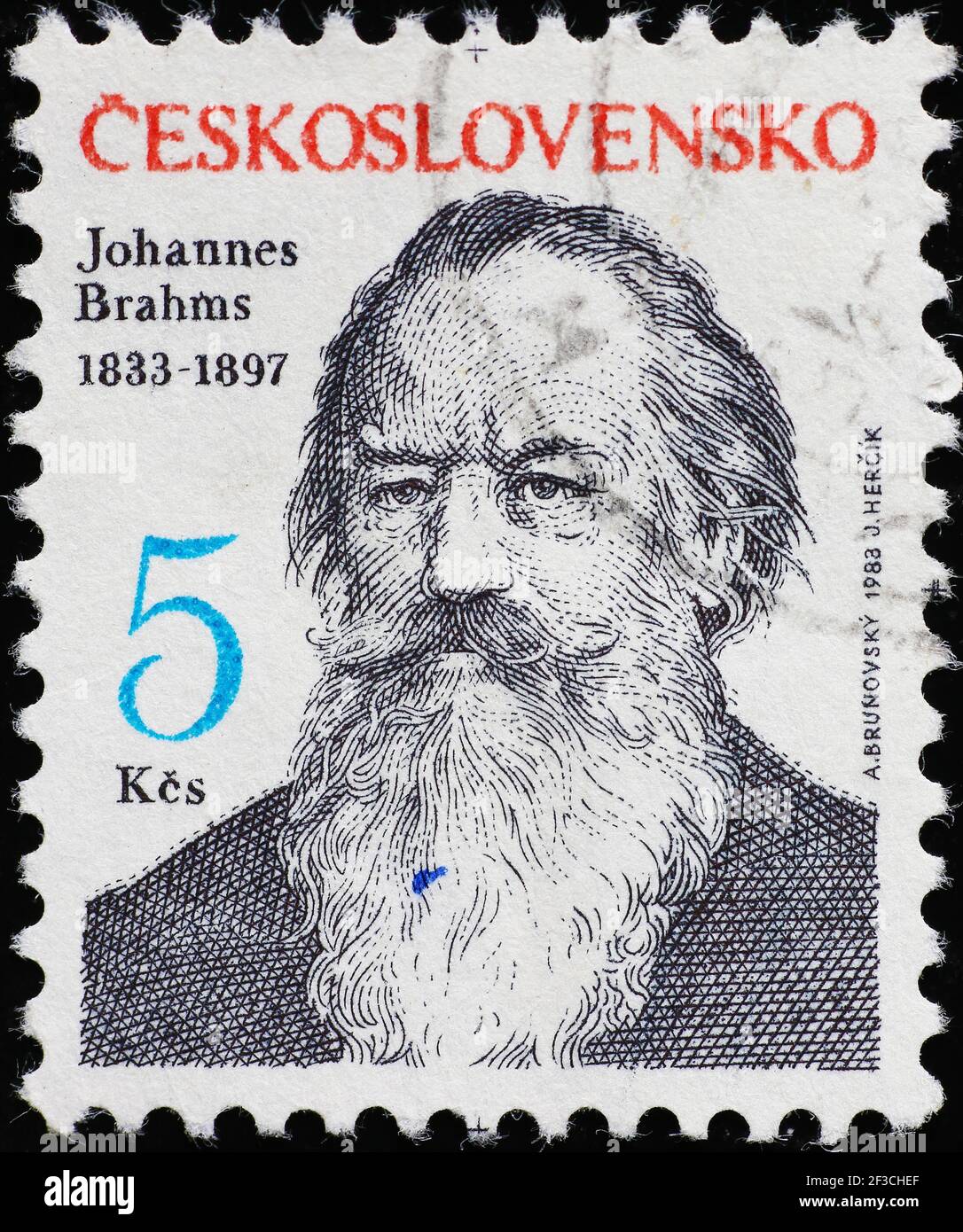 Brahms portrait hi-res stock photography and images - Alamy