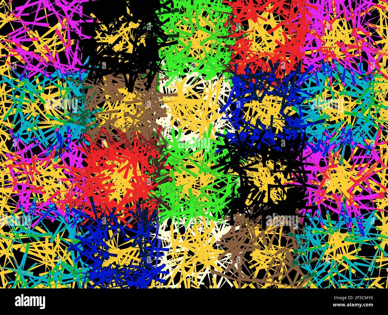 Illustration of All Things Yellow Stock Photo - Alamy