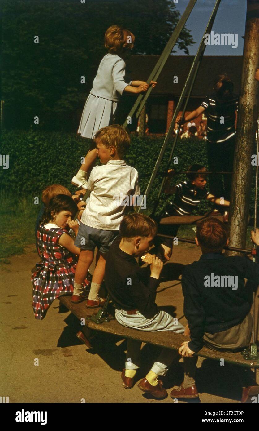 Children Playground 1960s High Resolution Stock Photography And Images Alamy