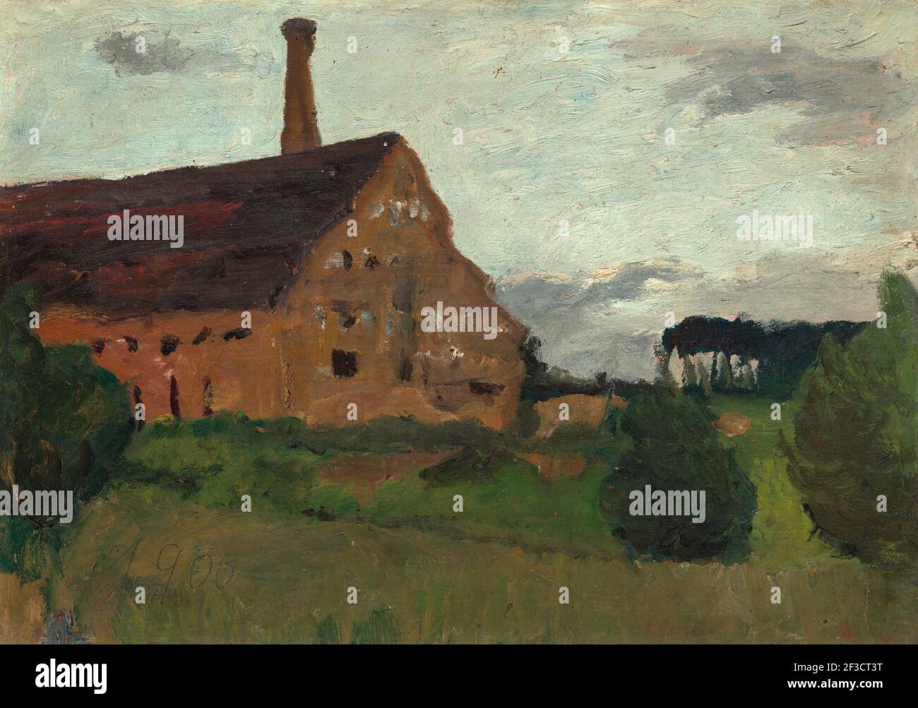 Old Factory, 1900 Stock Photo - Alamy