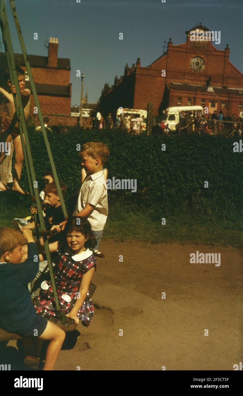 Children Playground 1960s High Resolution Stock Photography And Images Alamy