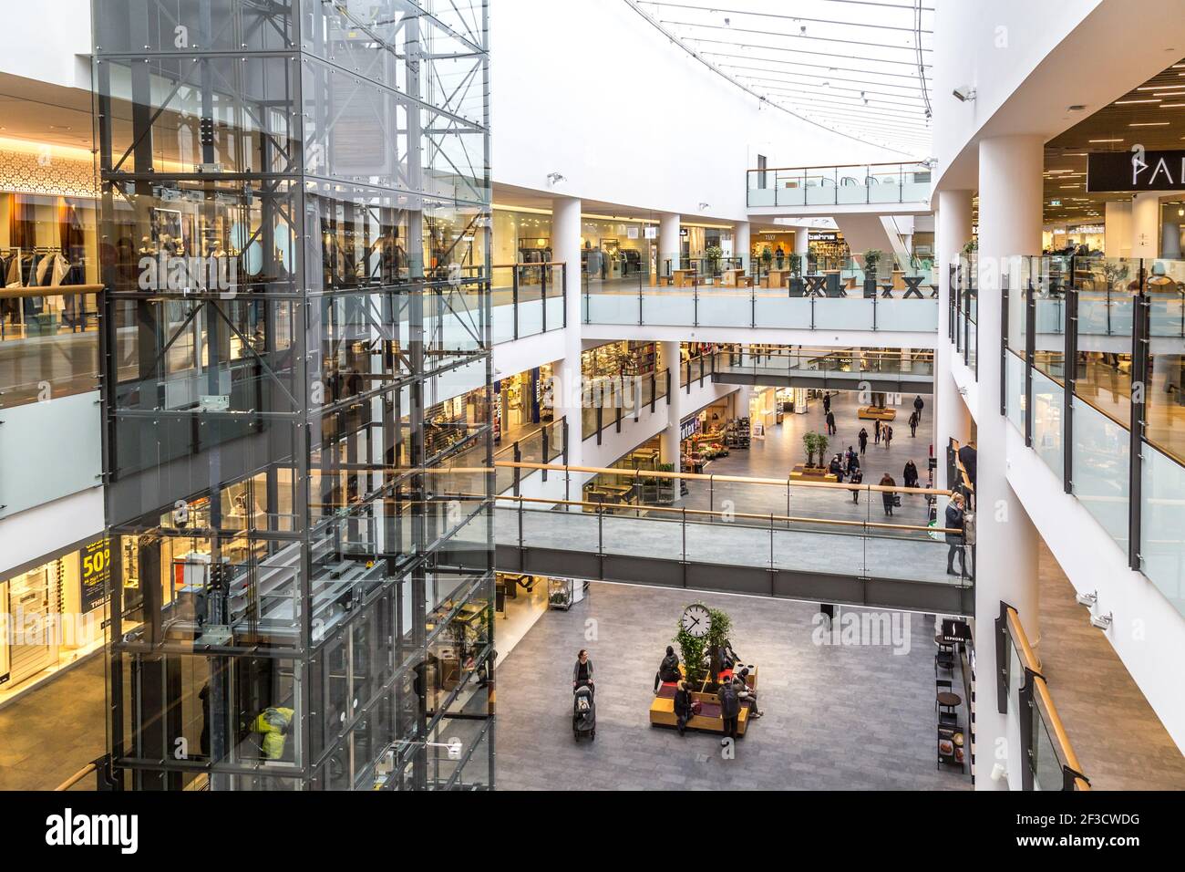 Bevidstløs Tal til akse Frederiksberg Centret Shopping Mall in Copenhagen, Denmark Stock Photo -  Alamy