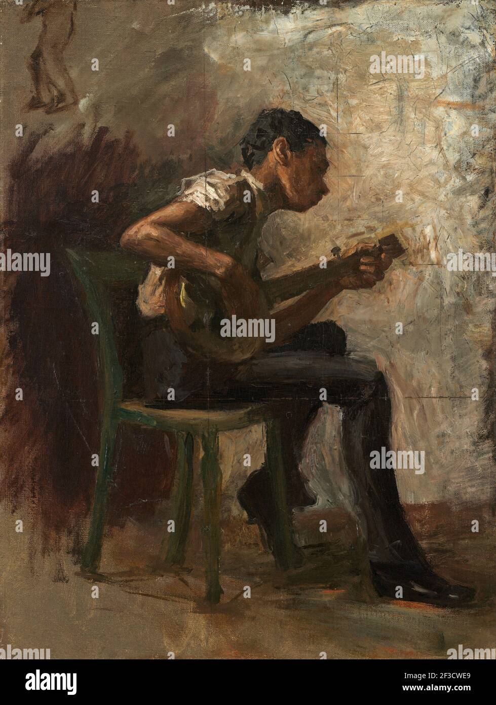 African american children playing instruments hi-res stock photography