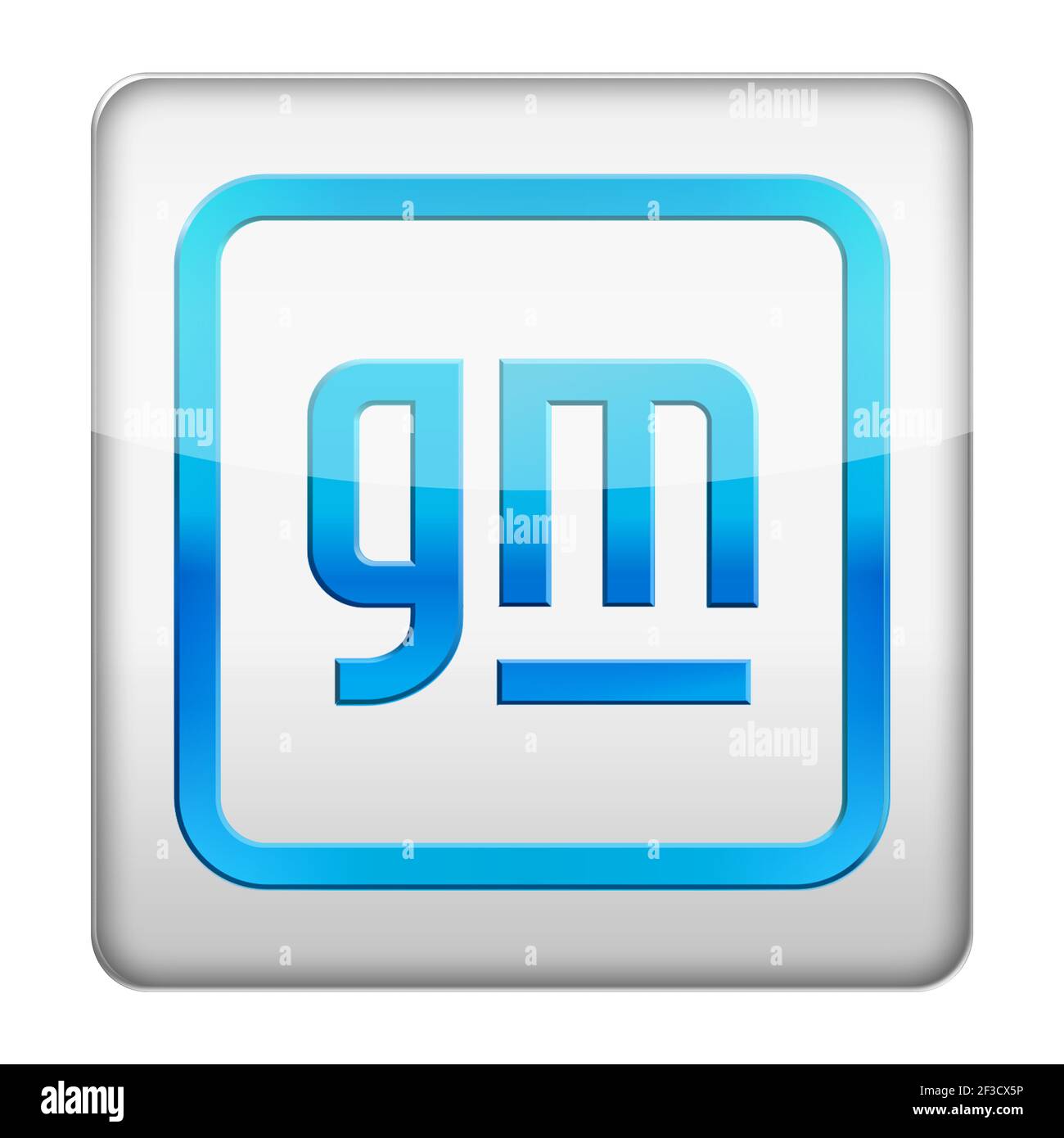General Motors logo Stock Photo