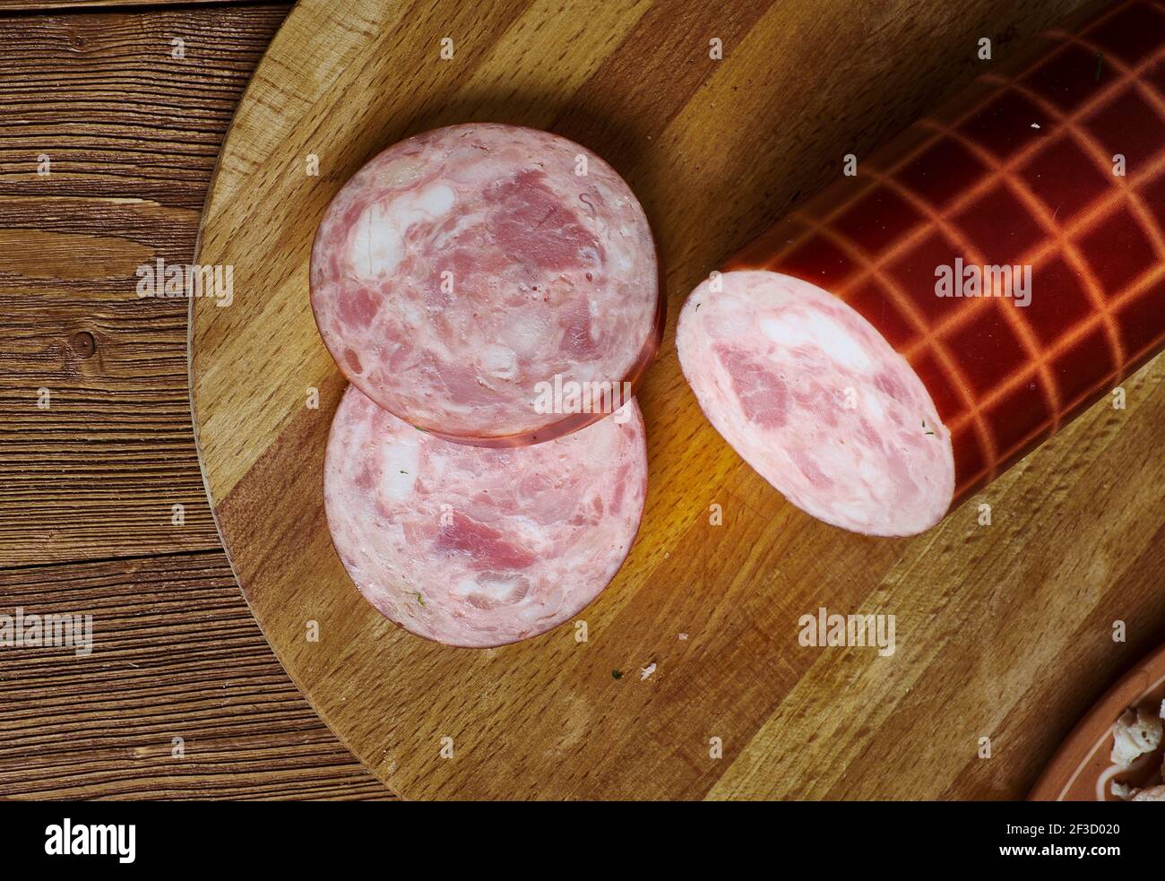 Prasky Sausage PolishAmerican type of coarseground summer sausage